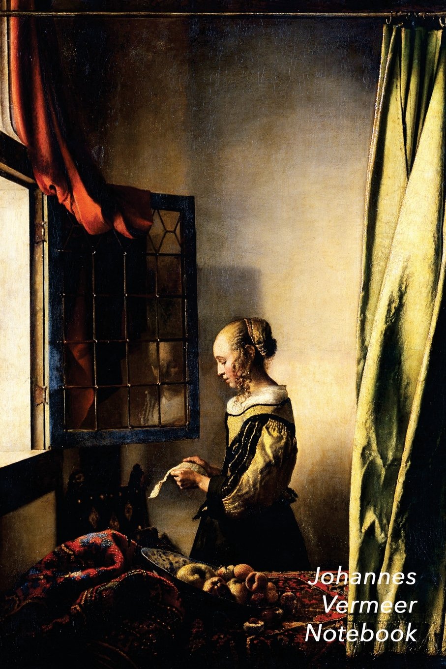 Johannes Vermeer Notebook: Girl Reading a Letter at an Open Window Journal | 100-Page Beautiful Lined Art Notebook | 6 X 9 Artsy Journal Notebook (Art Masterpieces)
