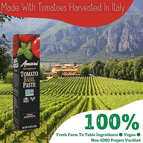 Vista 24 de Amore - Pasta de pimiento, tubo de 3.2 onzas