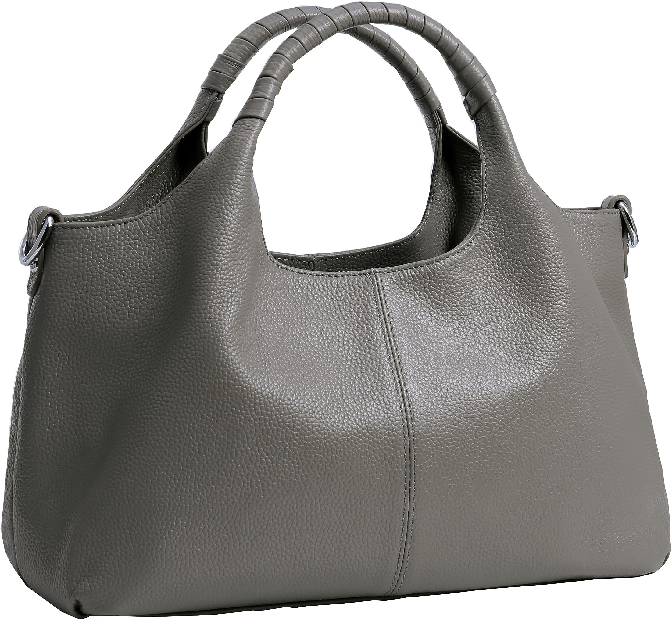 Genuine Leather Shoulder Bags Purses and Handbags for Women Satchel Designer Cross Body Hobo Medium Size Tote