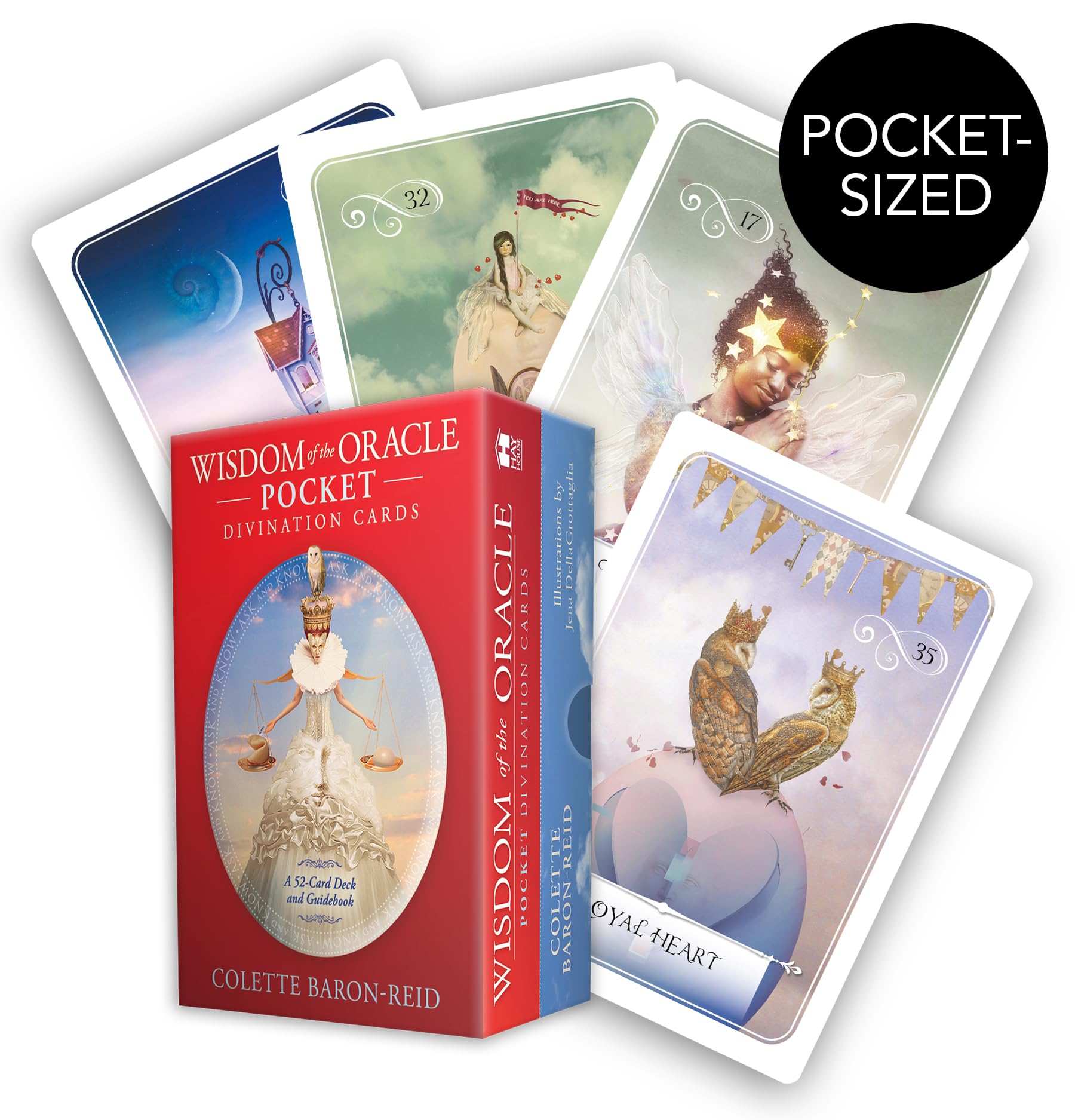 Amazon | Wisdom of the Oracle Pocket Divination Cards: A 52-card