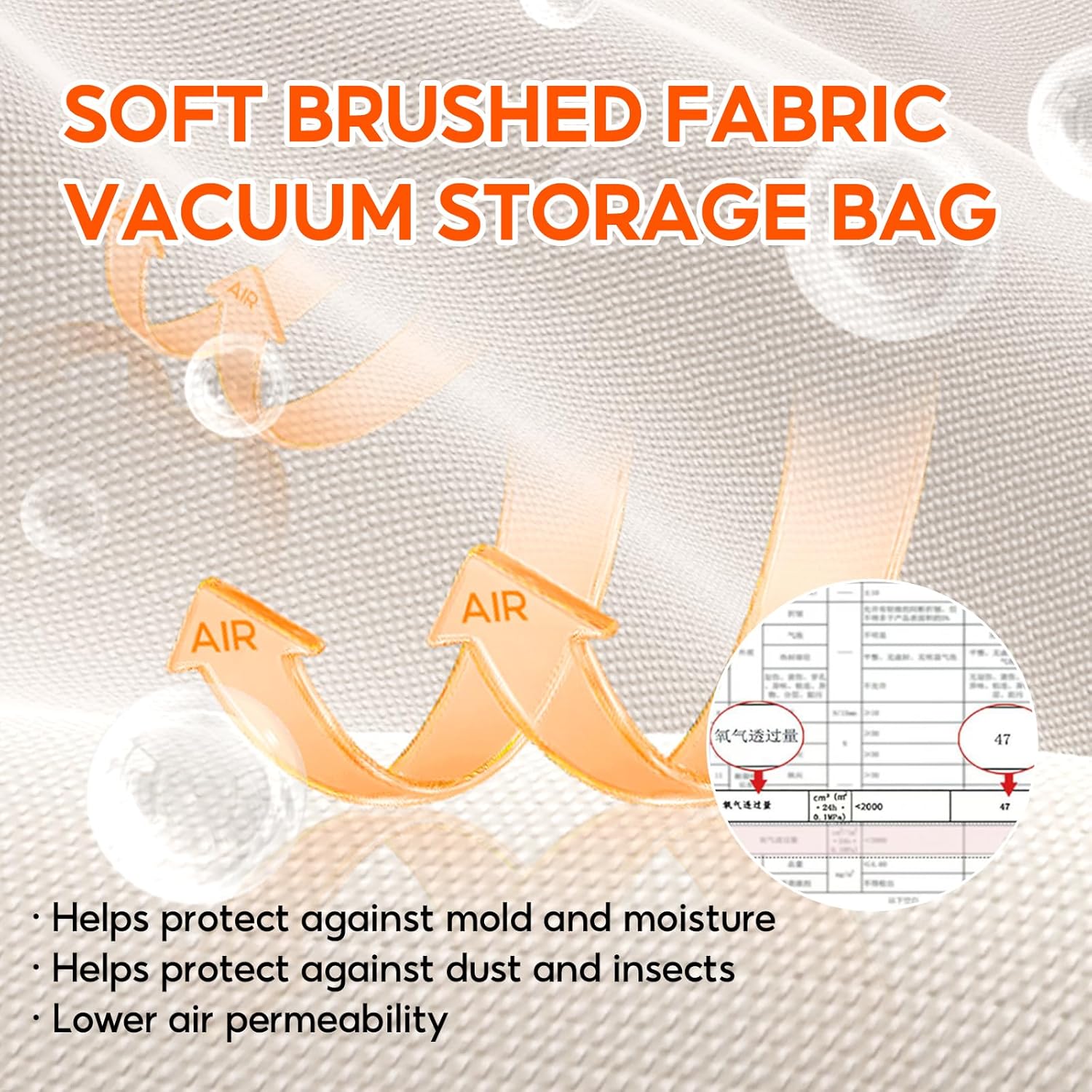 Storage Bags for Clothing - 14.8 Gal Space Saver Collapsible Vacuum Storage Boxes with Lids, Stackable Storage Bins, Large blanket Storage Bags for Comforter, Sweaters & Cashmere(4-Pack)