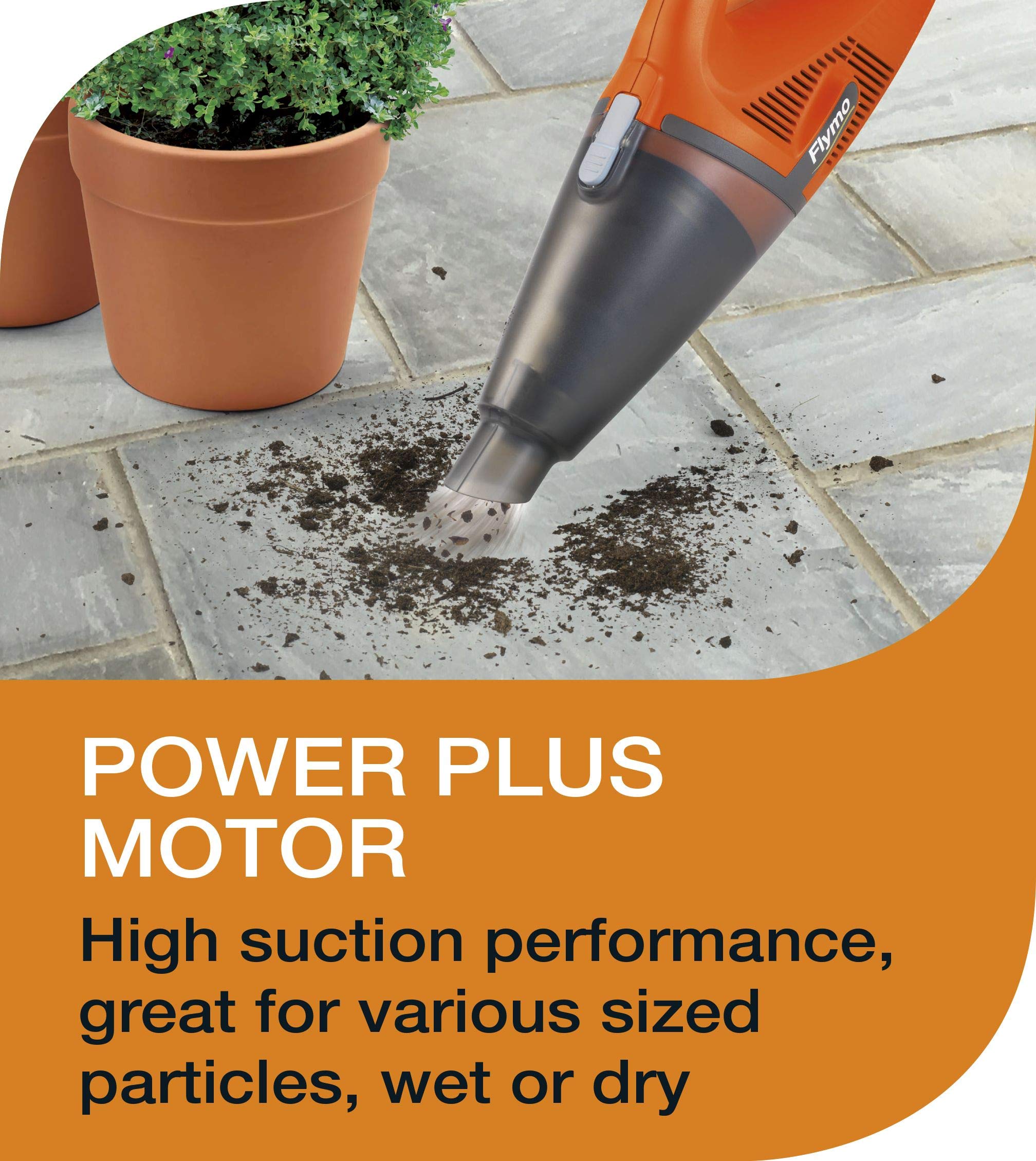 Buy Flymo SimpliVac Li Cordless Battery Vacuum Lightweight 18 V Li