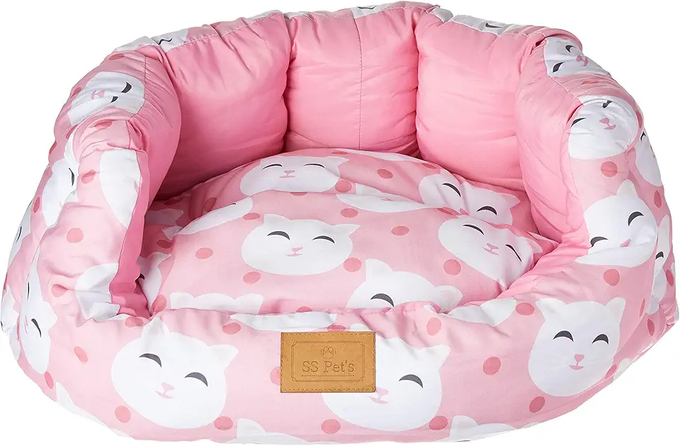 SS Pets Cama Soft Para Gatos Cats Rosa