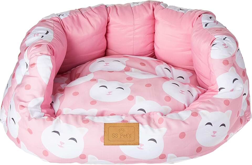 SS Pets Cama Soft Para Gatos Cats Rosa