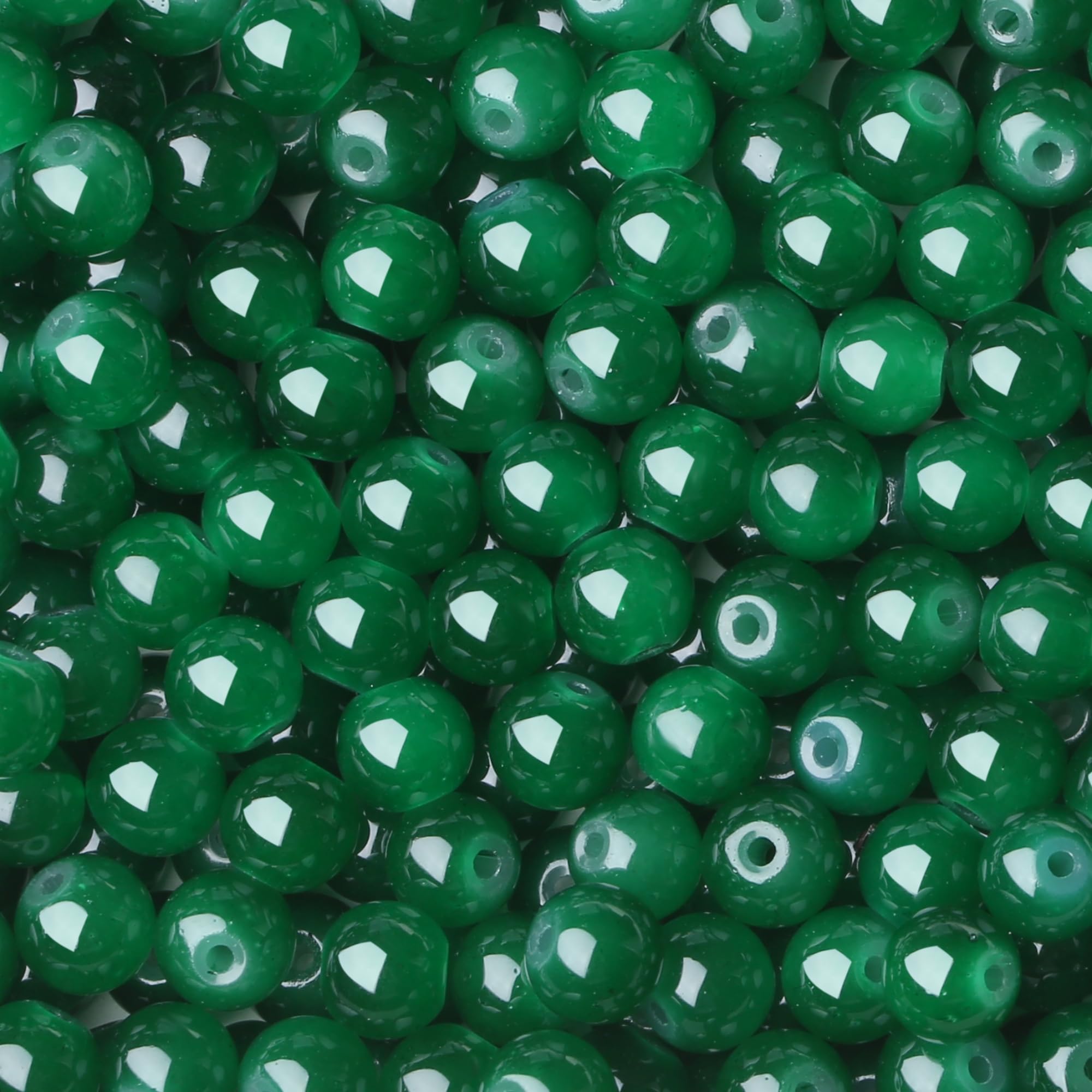 500 Glass Beads for Bracelets - Crafting Supplies -16