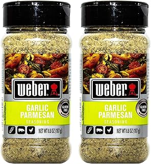 Weber Garlic Parmesan Seasoning 6.6oz (2 Pack)