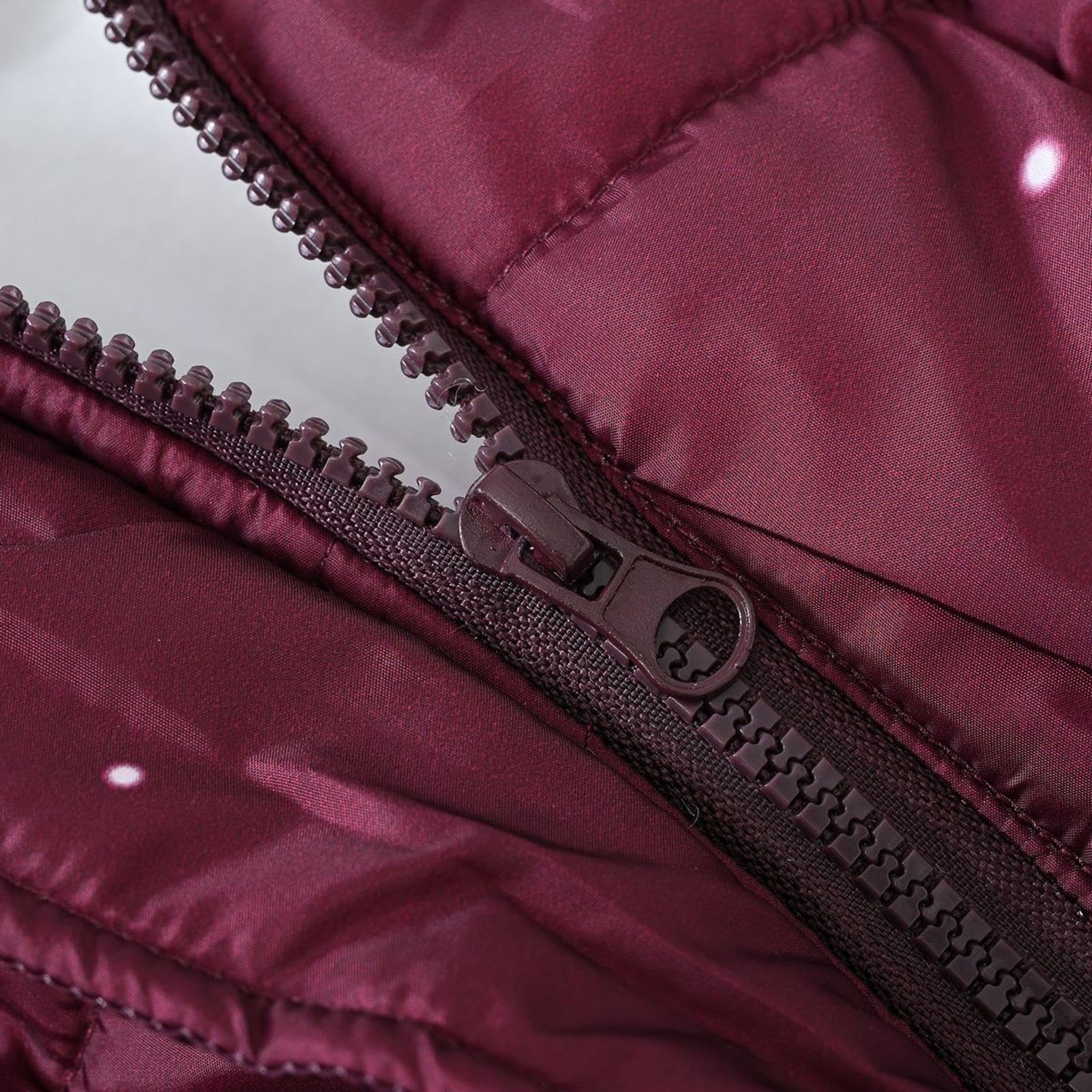 Ropa de abrigo de invierno para niños, abrigo de nieve, chaqueta suave y cálida para exteriores con capucha para niñas y niños, ropa cómoda para clima frío para la escuela, viajes y juegos