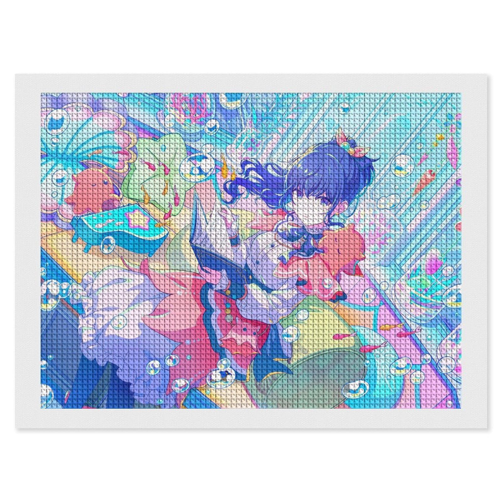 Amazon.co.jp: 朝比奈まふゆ ダイヤモンドアート 四角いビーズ