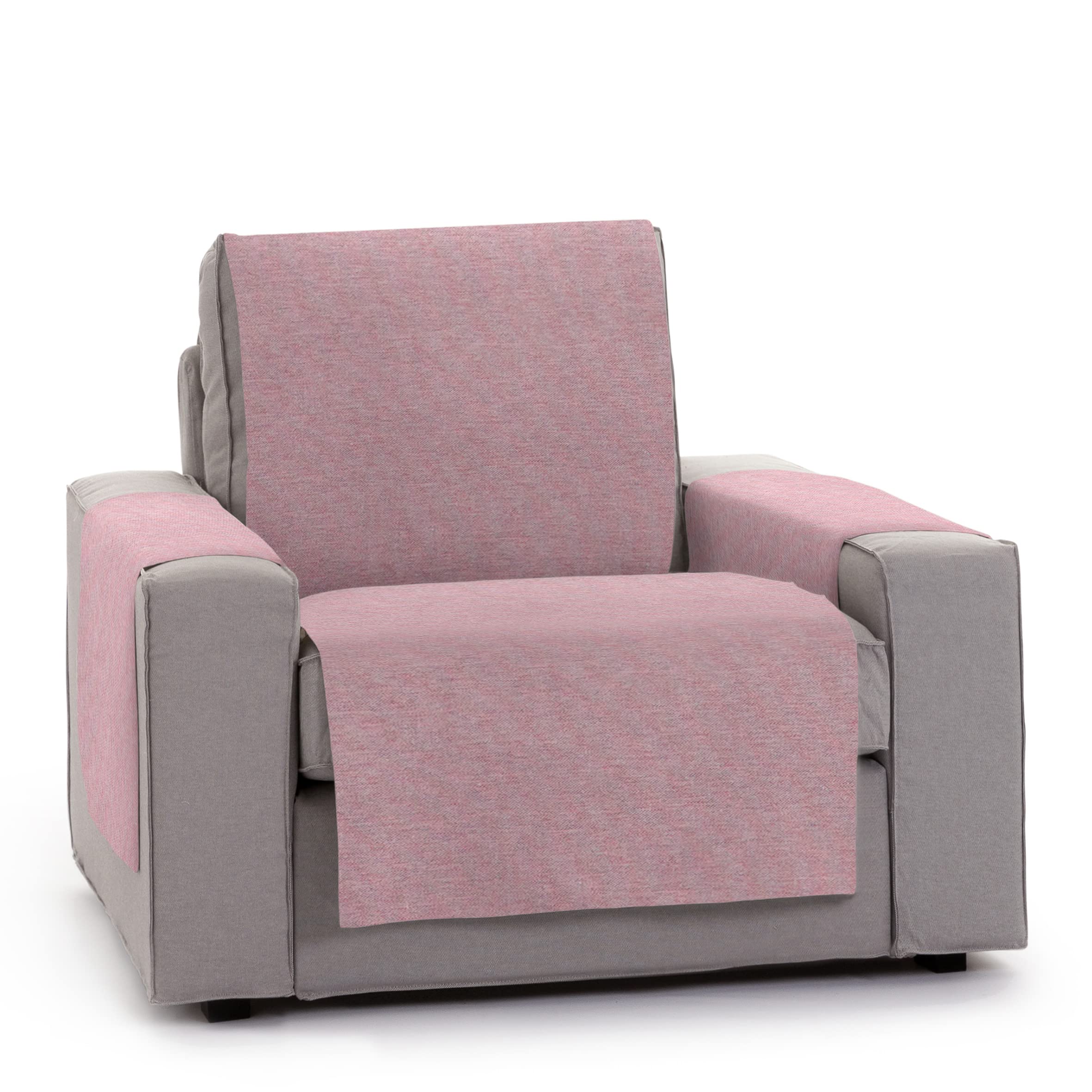 Housse de canapé Valeria 1 place revêtement fauteuil salon moderne textile stretch
