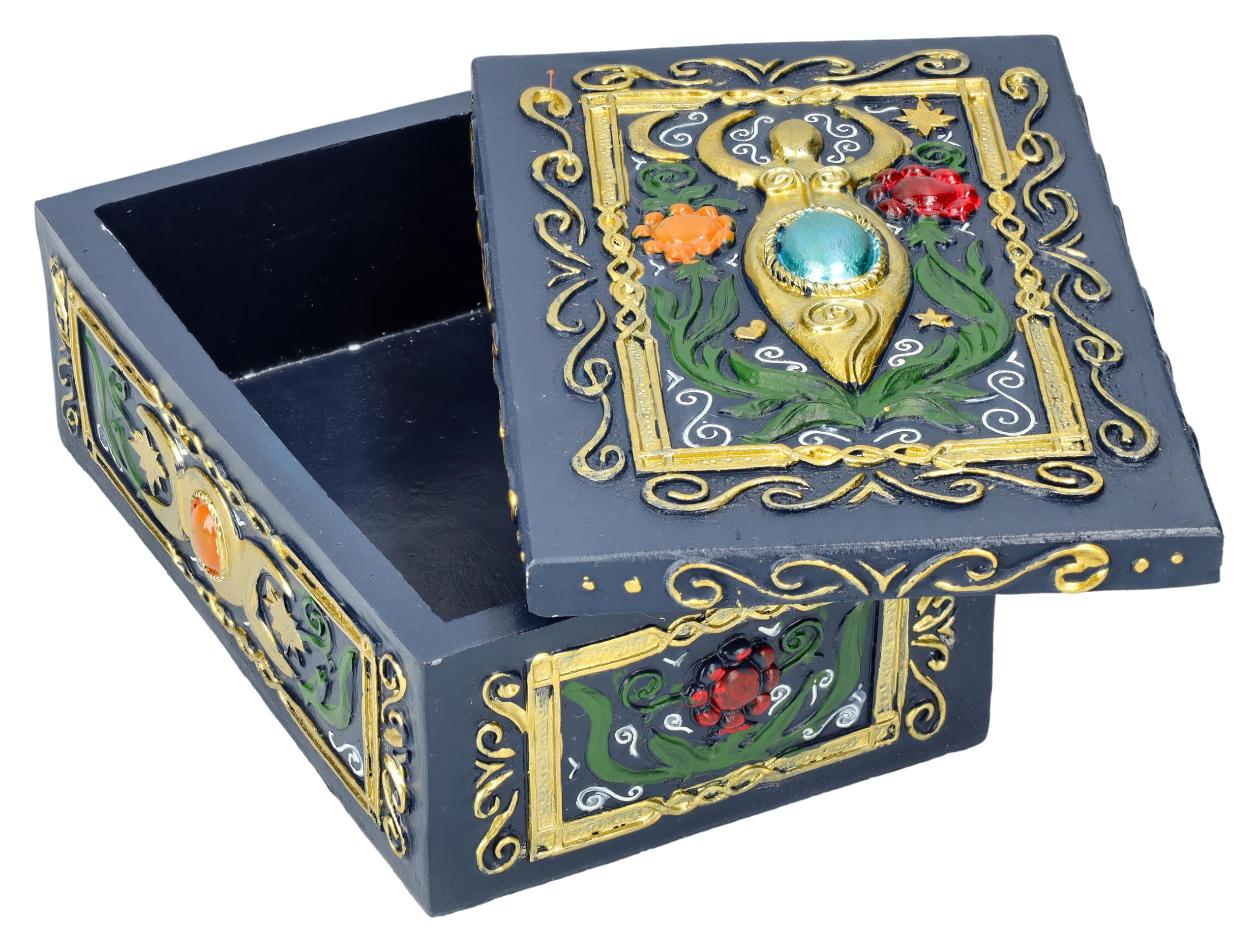 Boîte de tarot triple déesse lune, le cadeau idéal pour passionnés de sorcellerie
