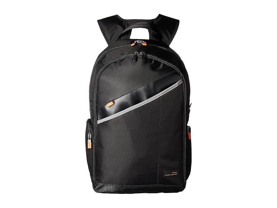 

Hedgren Framework Backpack with Retractable Cable (Black) Backpack Bags