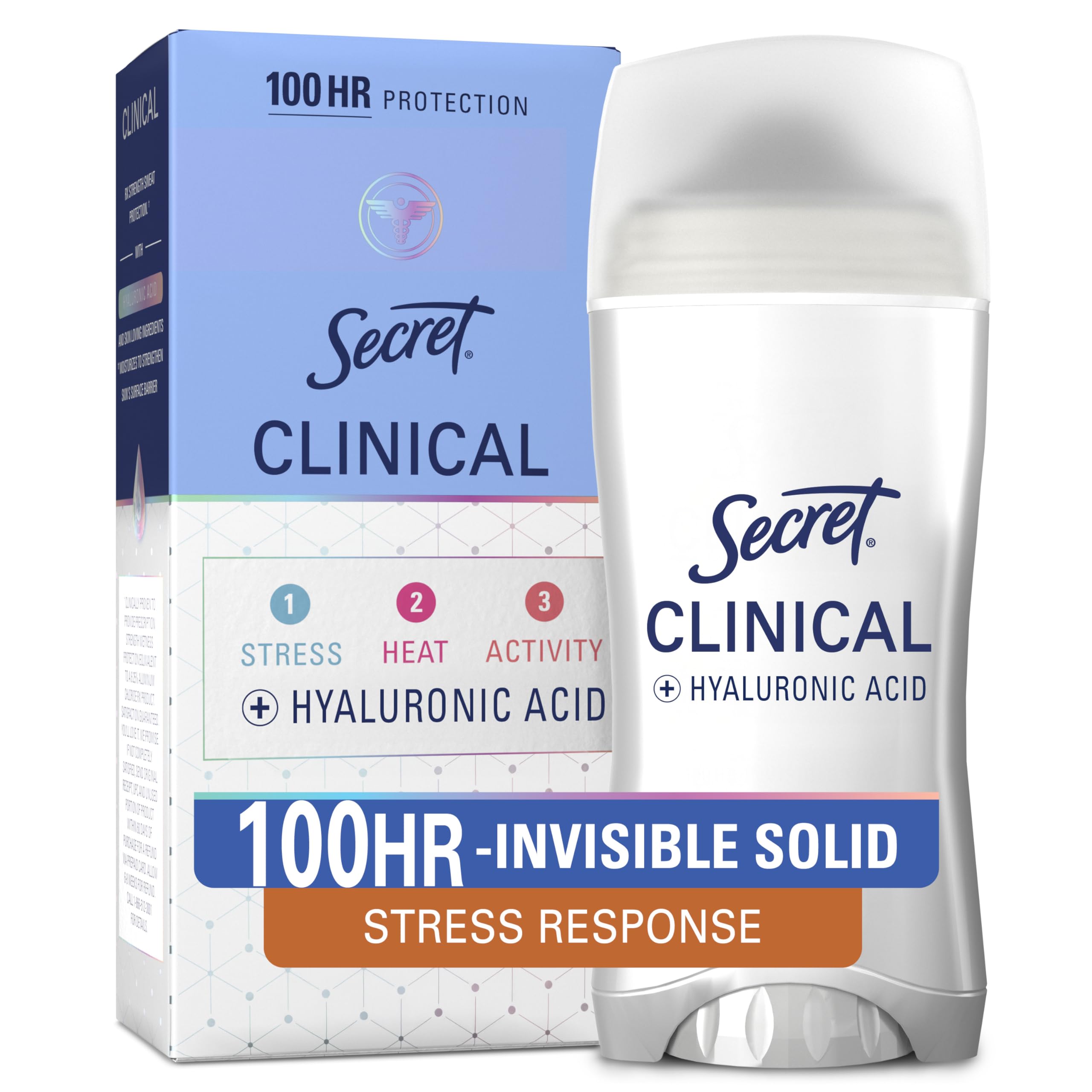 Secret Clinical Strength Invisible Solid Antiperspirant Deodorant