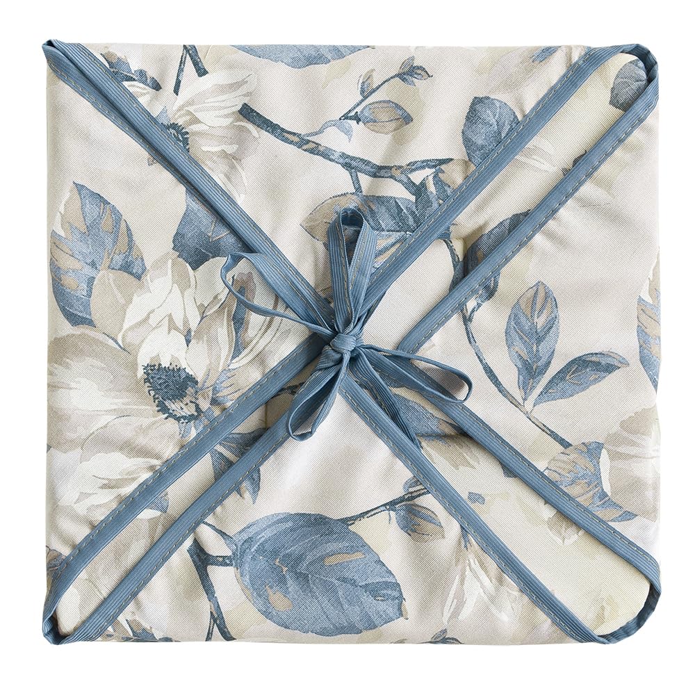 emmevi Set 6 Cuscini Sedia Cotone Con Alette Lavabili Morbidi Universali Coprisedia Country Chic Vintage