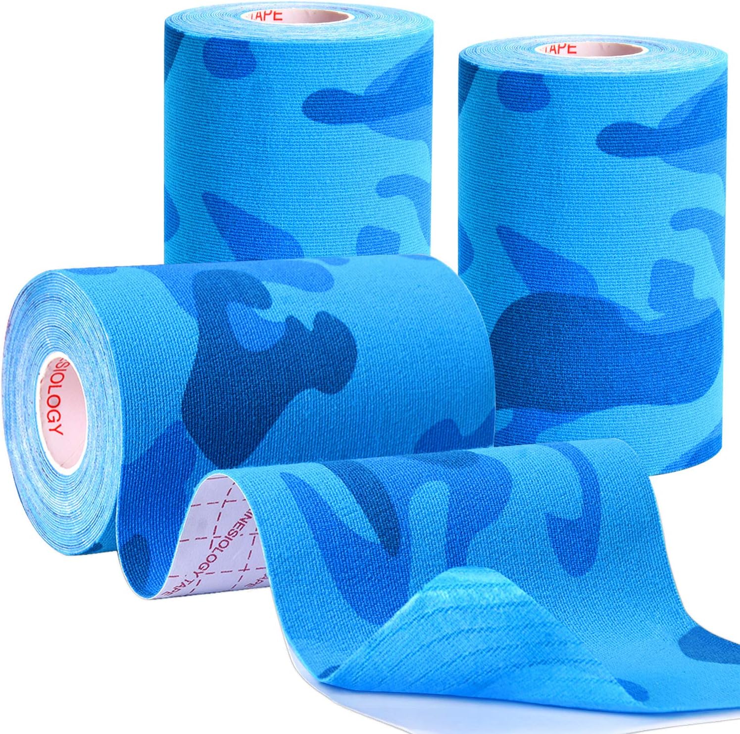 Gsbomzap 3 Pack Pro Kinesiology Athletic Tape Waterproof Muscle Support Adhesive