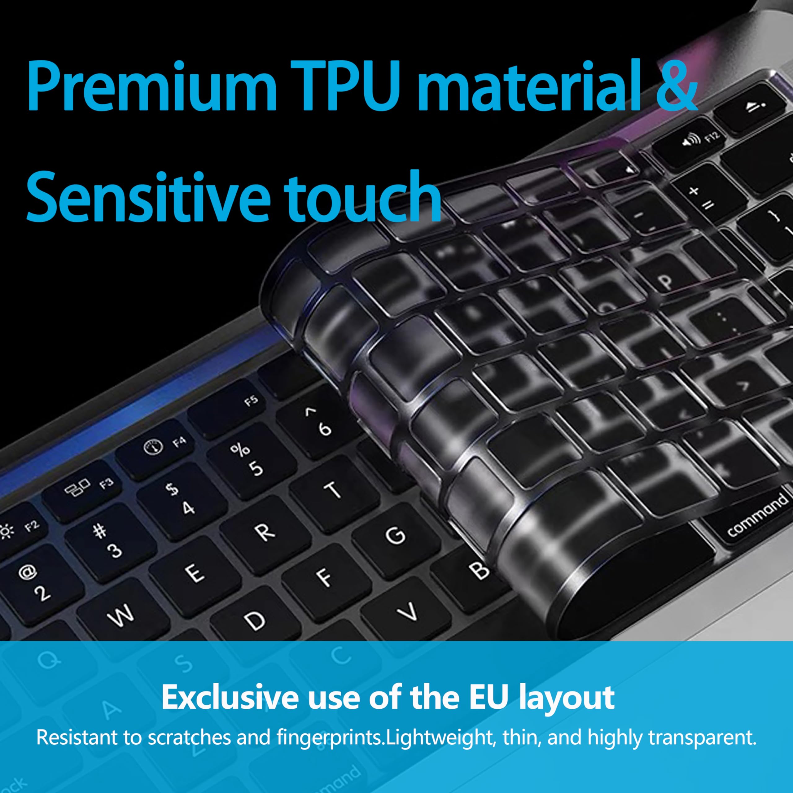 Protection Macbook Pro Film Protection Trackpad MacBook Air 15" M4 2025 (2x) - Anti-rayures/empreintes Protection Pavé Tactile Anti Rayures