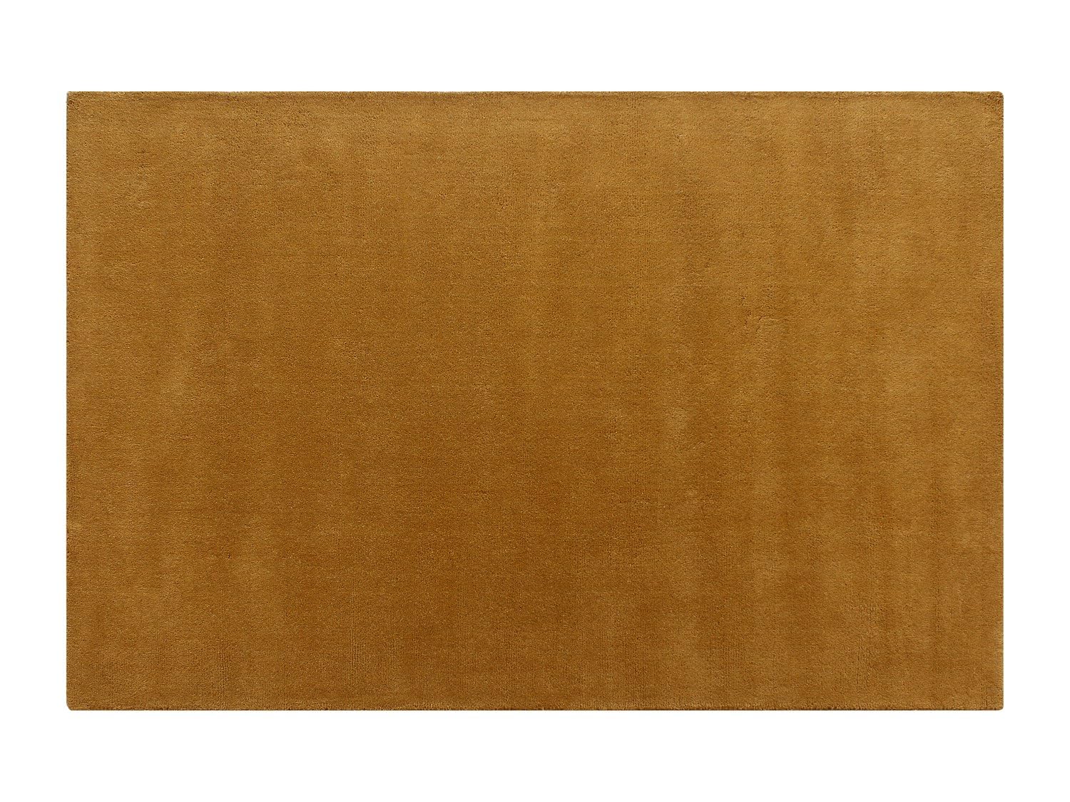 Vente-unique - Tapis 100% Laine tissé à la Main - 160 x 230 - Ocre - 1800g/m² - Selina