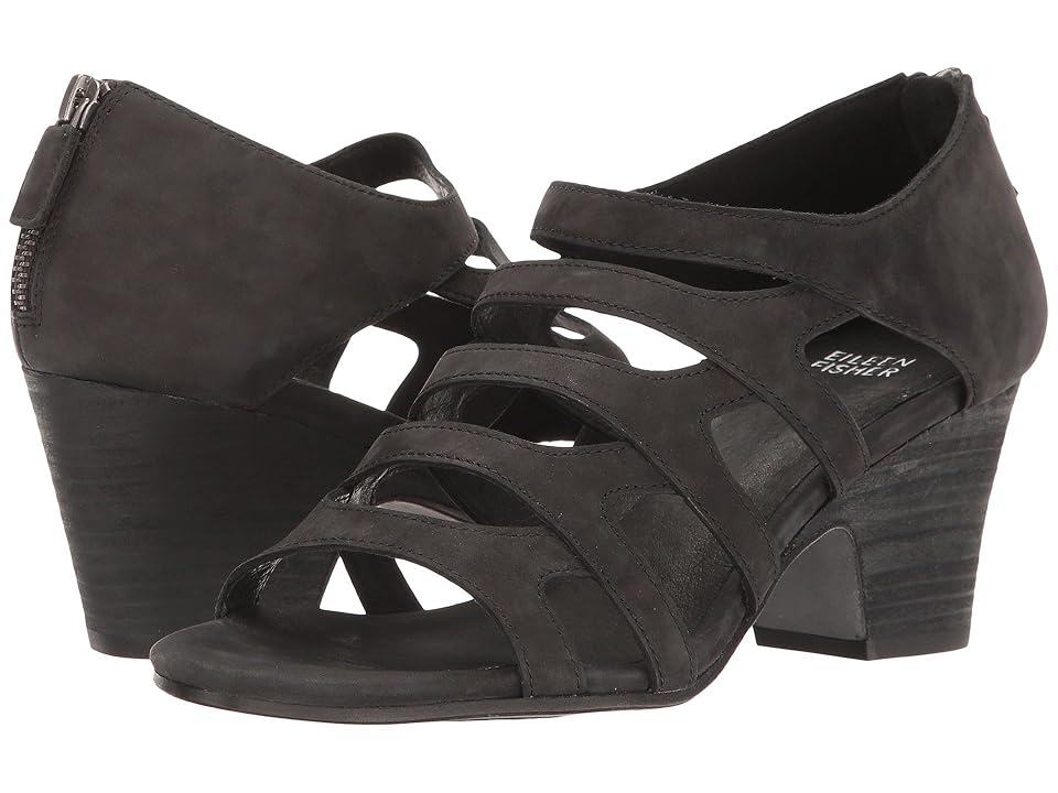 

Eileen Fisher Dawson (Black Nubuck) Women's 1-2 inch heel Shoes