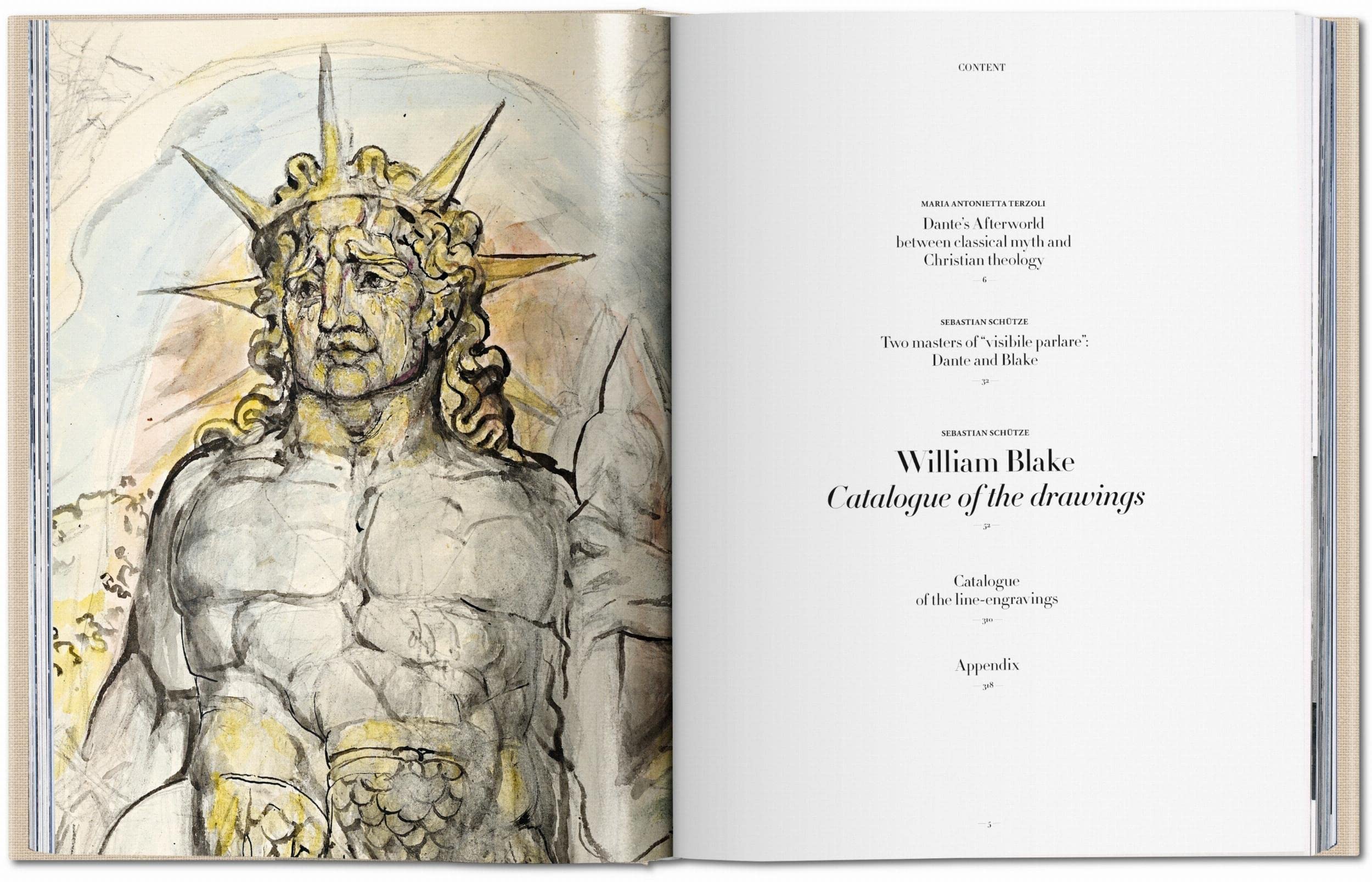 William Blake. Die Zeichnungen zu Dantes Göttlicher Komödie
