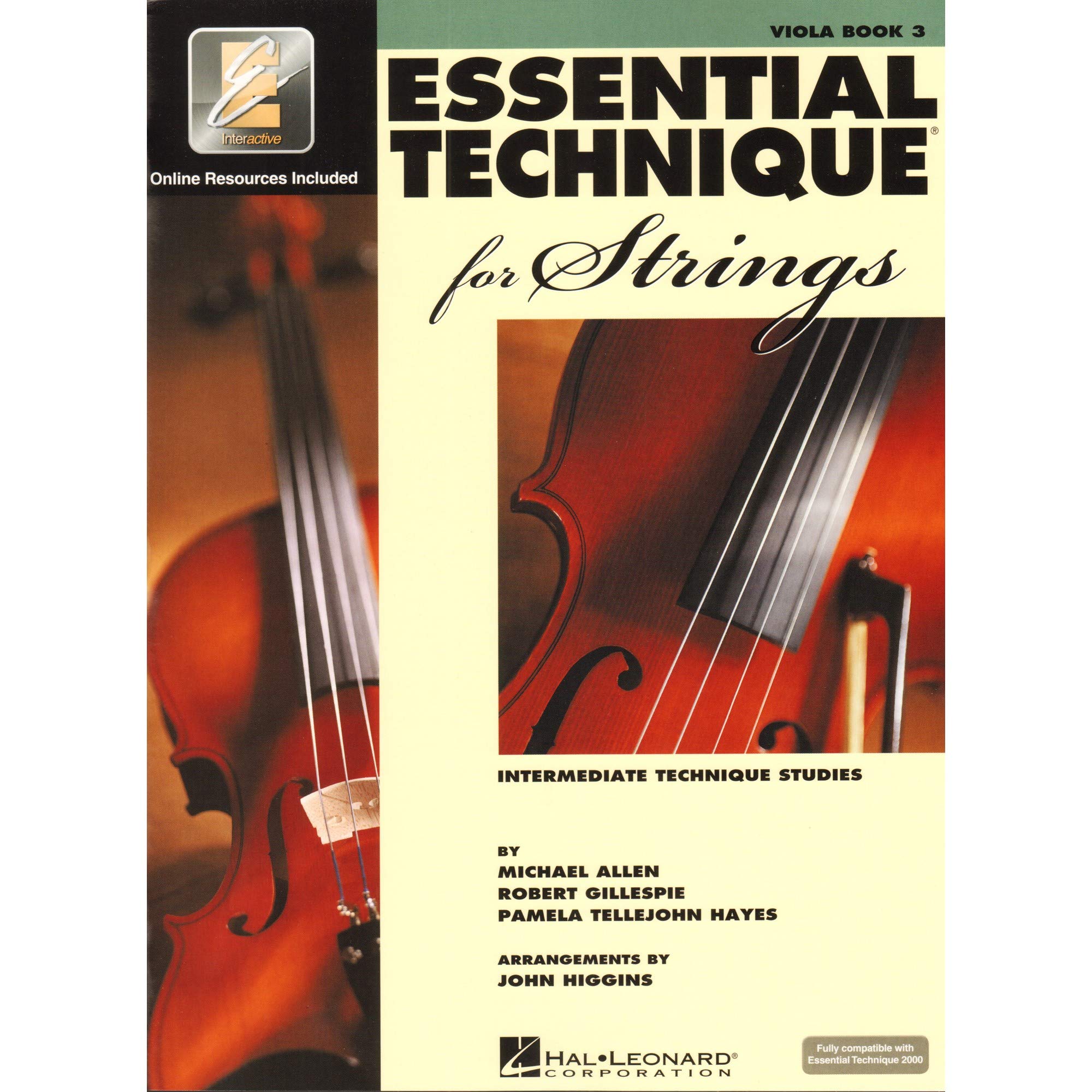 Essential Technique for Strings - Viola Book with EEi | Intermediate Viola Method and Online Lessons | Hal Leonard Instructional Book