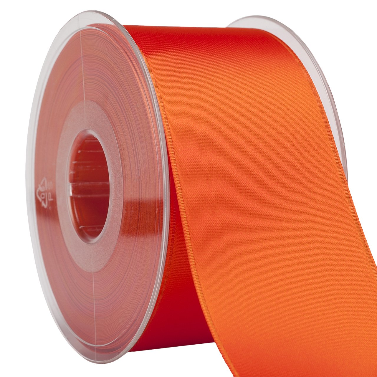 035 Swiss tessuto nastro di raso, zucca, 5,1 cm x 24,7 m