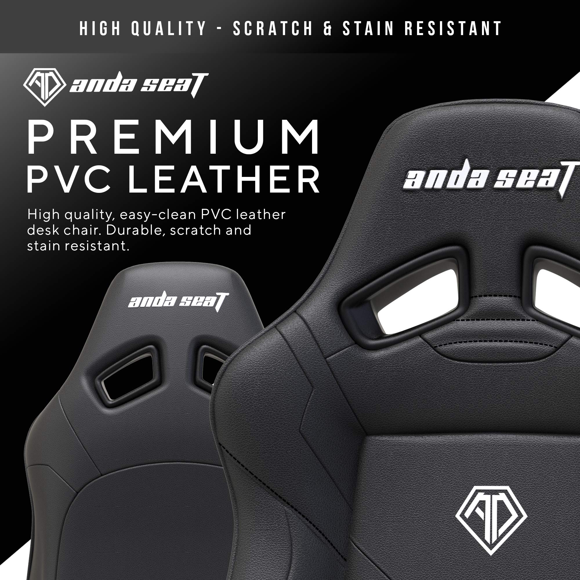 Anda Seat Dark Demon Pro Gaming Chair Black Premium Desk Chair