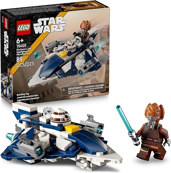 LEGO Star Wars Microfighter - Caça Estelar Jedi , 89 peças, Conjunto 75400