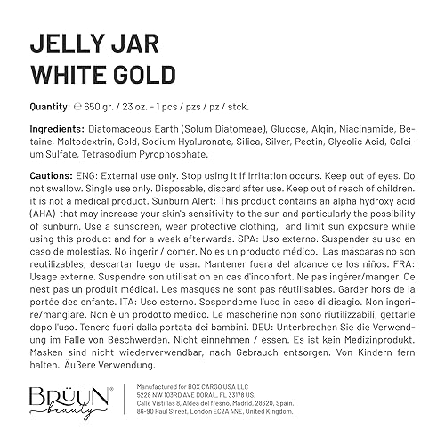 Miniatura 54 de Máscara de gelatina de alta calidad para modelar "máscara de goma", juego de spa - 10 tratamientos