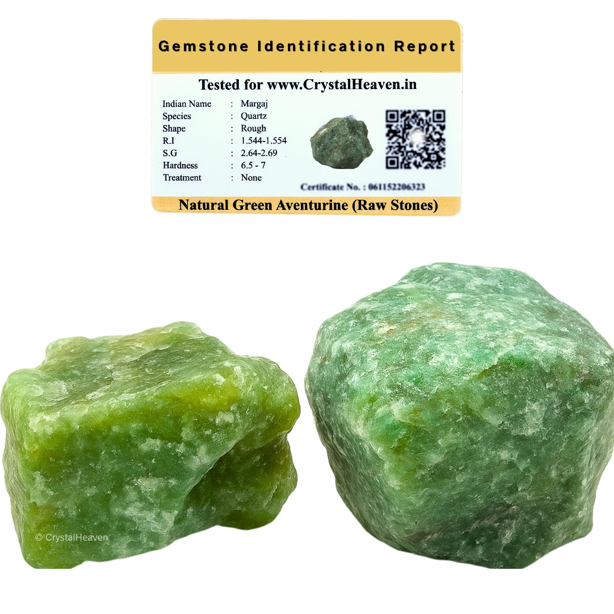 Crystal HeavenCrystal Healing Rough Stone, Natural Raw Crystals for Manifestation, Meditation and Reiki Healing