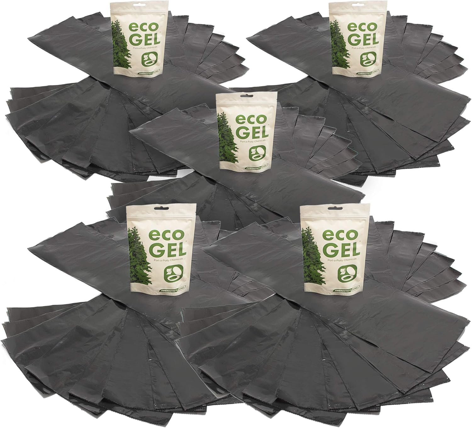 Emergency Zone エコジェル&amp;ライナー詰め替えセット 5個入り