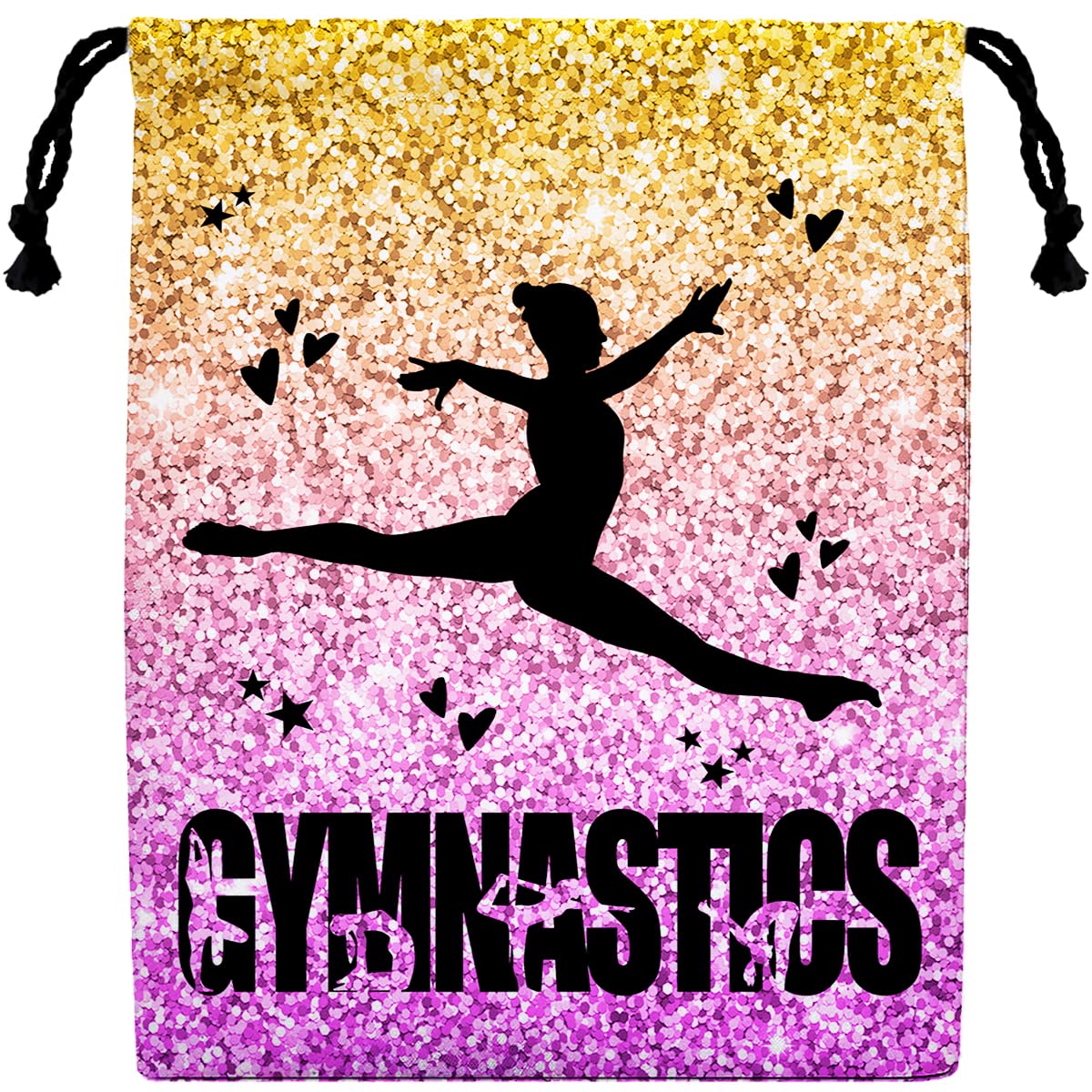 LULYKINI Gymnastics Drawstring Grip Bags Small Drawstring Bag Waterproof Gym Storage Pouch For Holding Gymnastics Grips