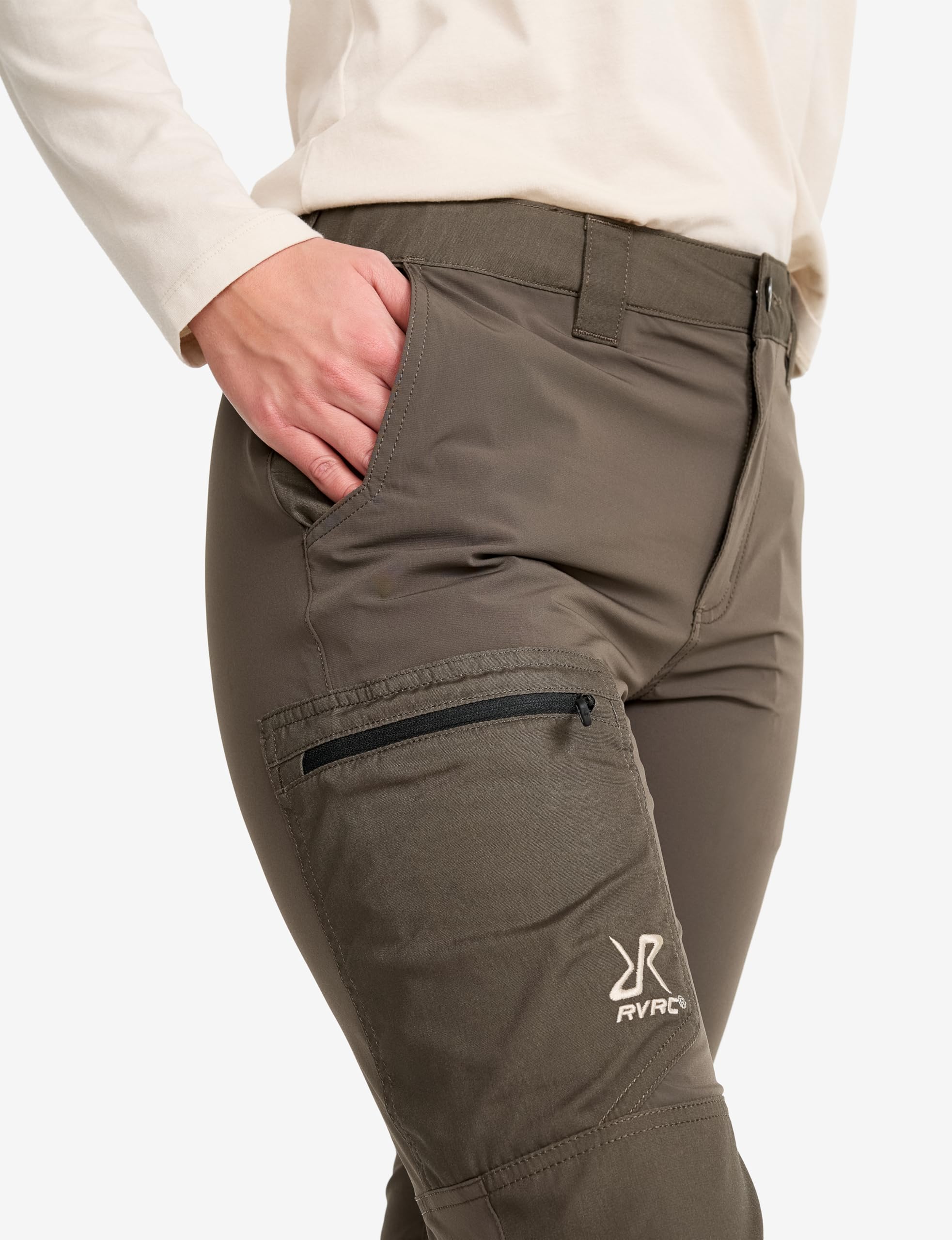 RevolutionRace Rambler Lightweight Pants para Mujer, Pantalones de Senderismo duraderos y Ligeros