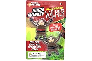 Ninja Monkey Window Toy