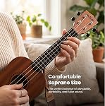 Kala Learn Pour jouer Ukulele Starter Kit Nickel Fret Update