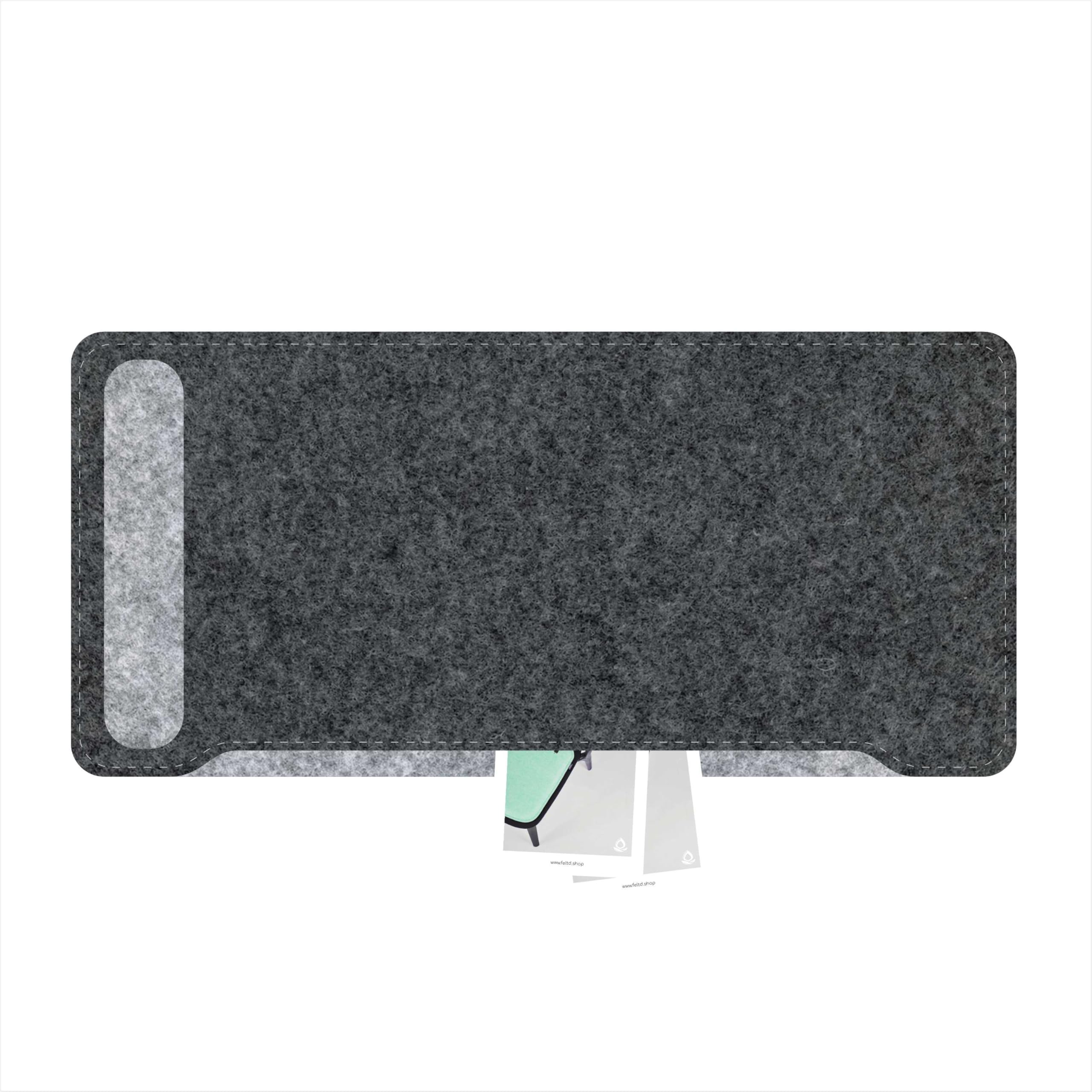 Filz-Schreibtischunterlage Orga Deluxe, Shadow, 85 cm | aus Filz; für Schreibtisch und Homeoffice; inkl. Antirutschunterlage