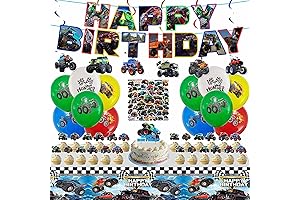 Monster Truck Birthday Party Supplies
