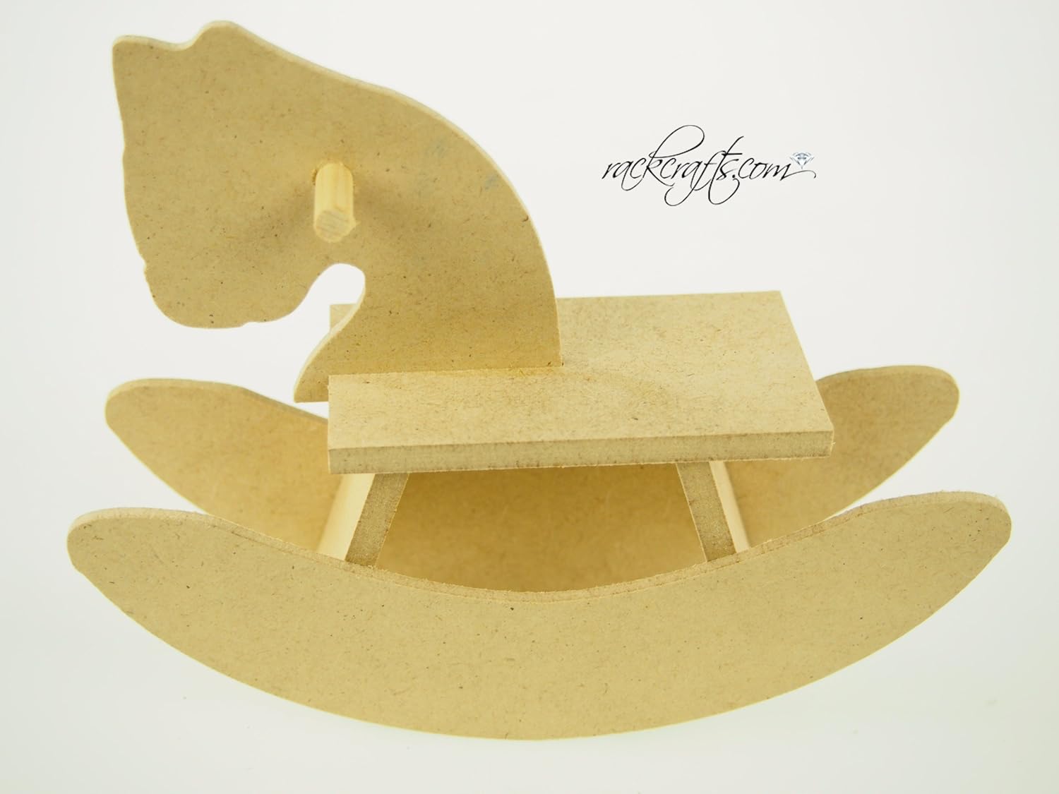 Wooden Rocking Horse Baby Shower Nursery First Year