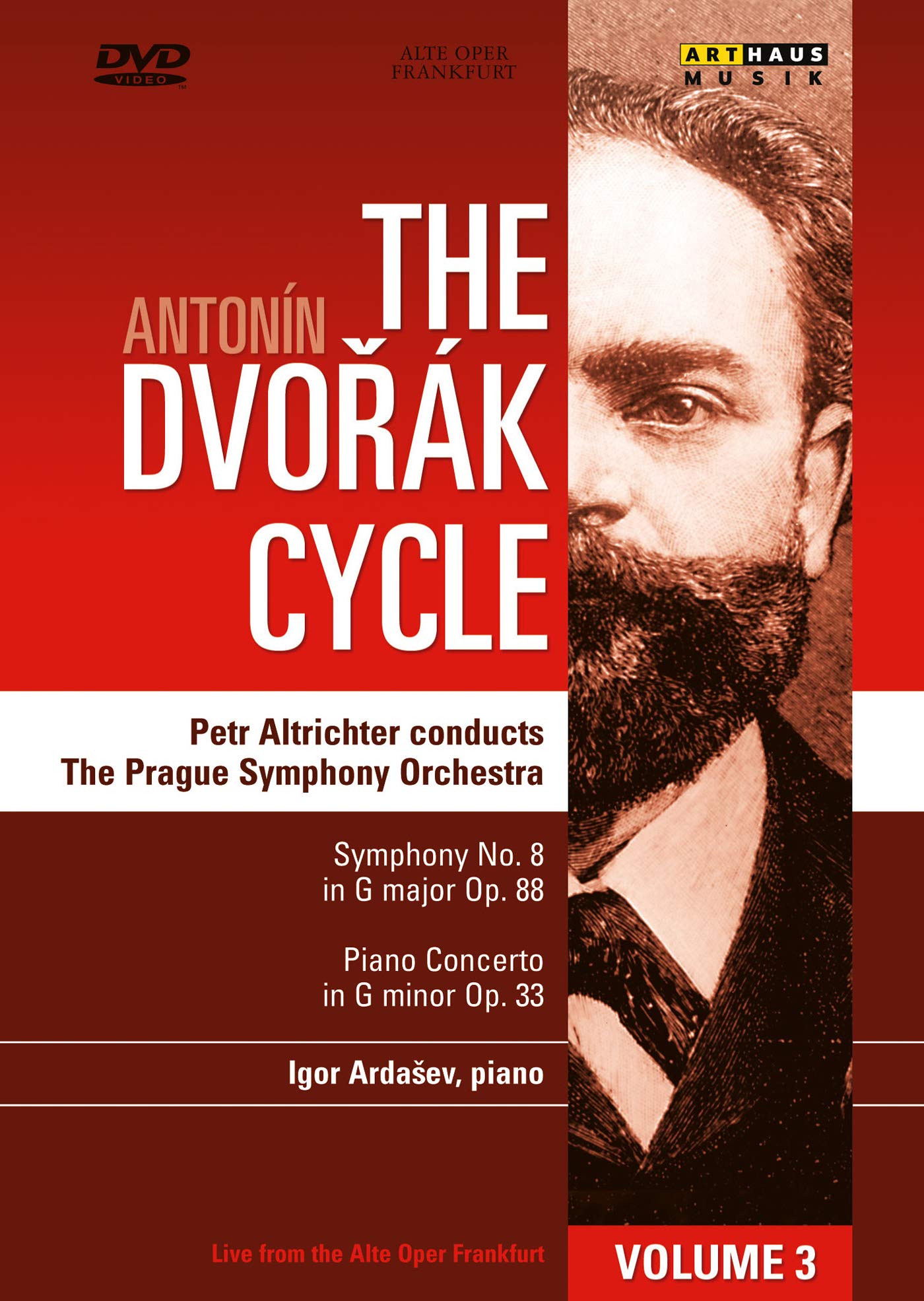 Antonin Dvorak Cycle: Symphony 8, Piano Concerto [DVD]