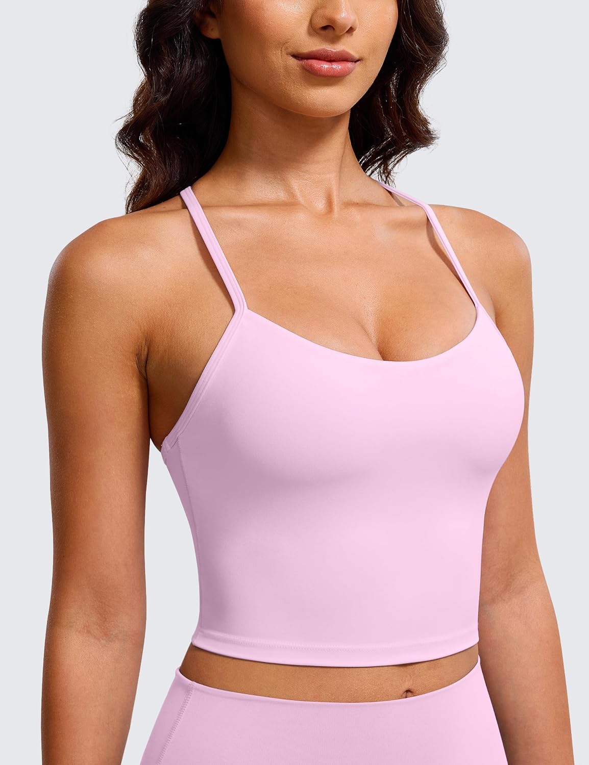 BAYDI Clouduxi Y Back Crop Tank Tops for Women image 4