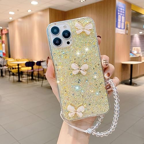 Miniatura 8 de LXXZBC for Samsung Galaxy A32 5G Case Fashion for Women Girls Design Cute 3D Butterfly Fancy Bling Glitter Soft Slim Silicone Cover with Crystal
