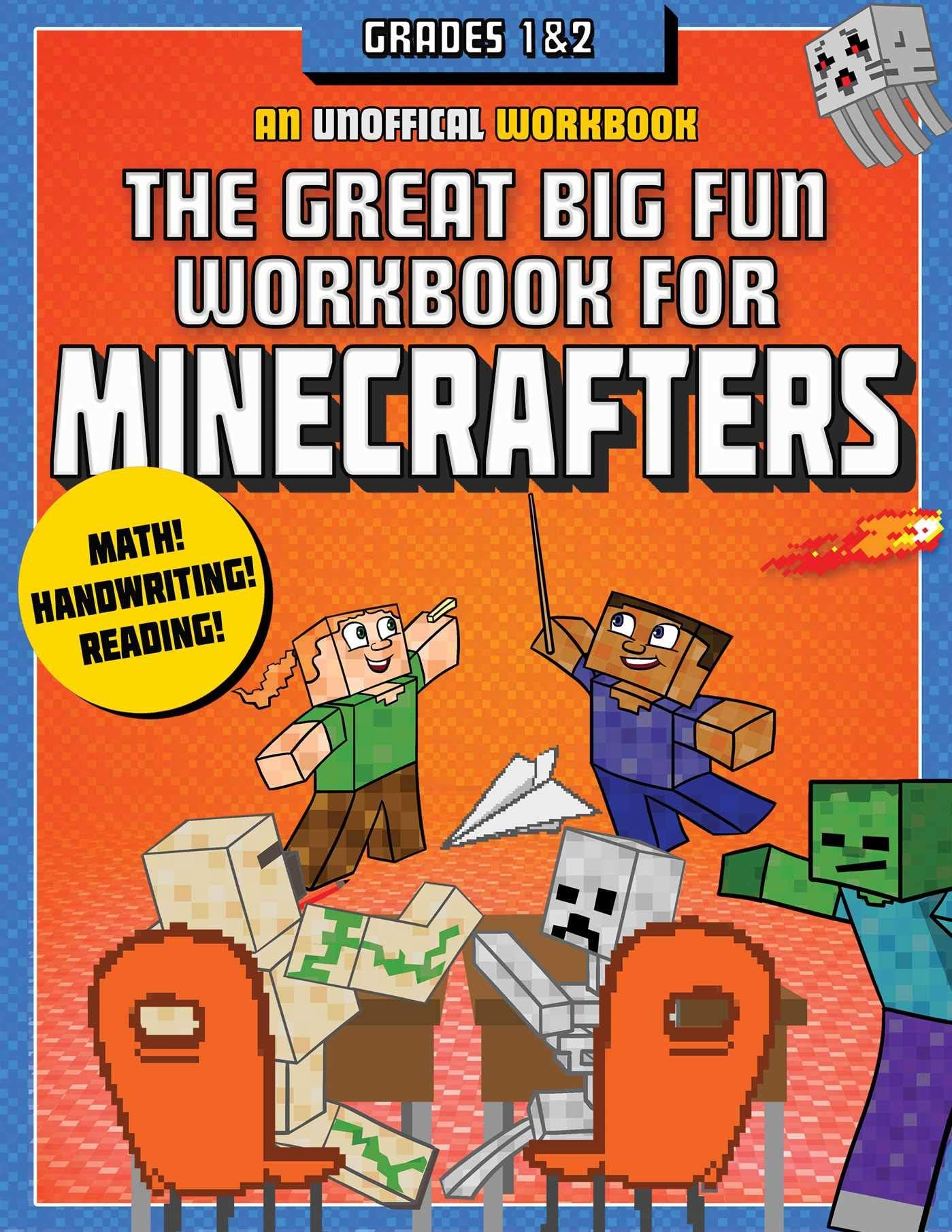 The Great Big Fun Workbook for Minecrafters: Grades 1 & 2: An Unofficial Workbook