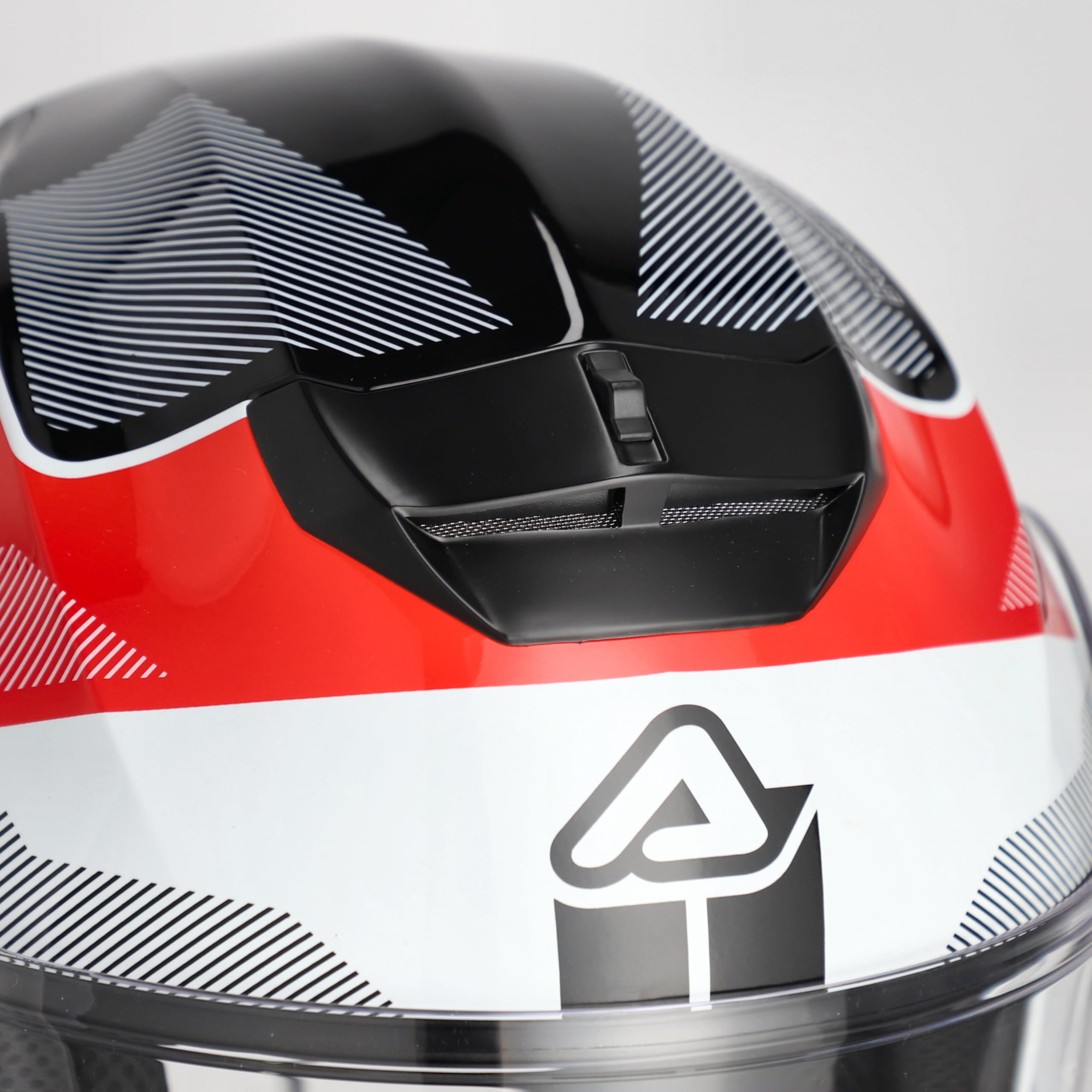 Casco Modular SEREL Rojo Negro Talla L 58/59 Sun Visor Homologacion 22.06