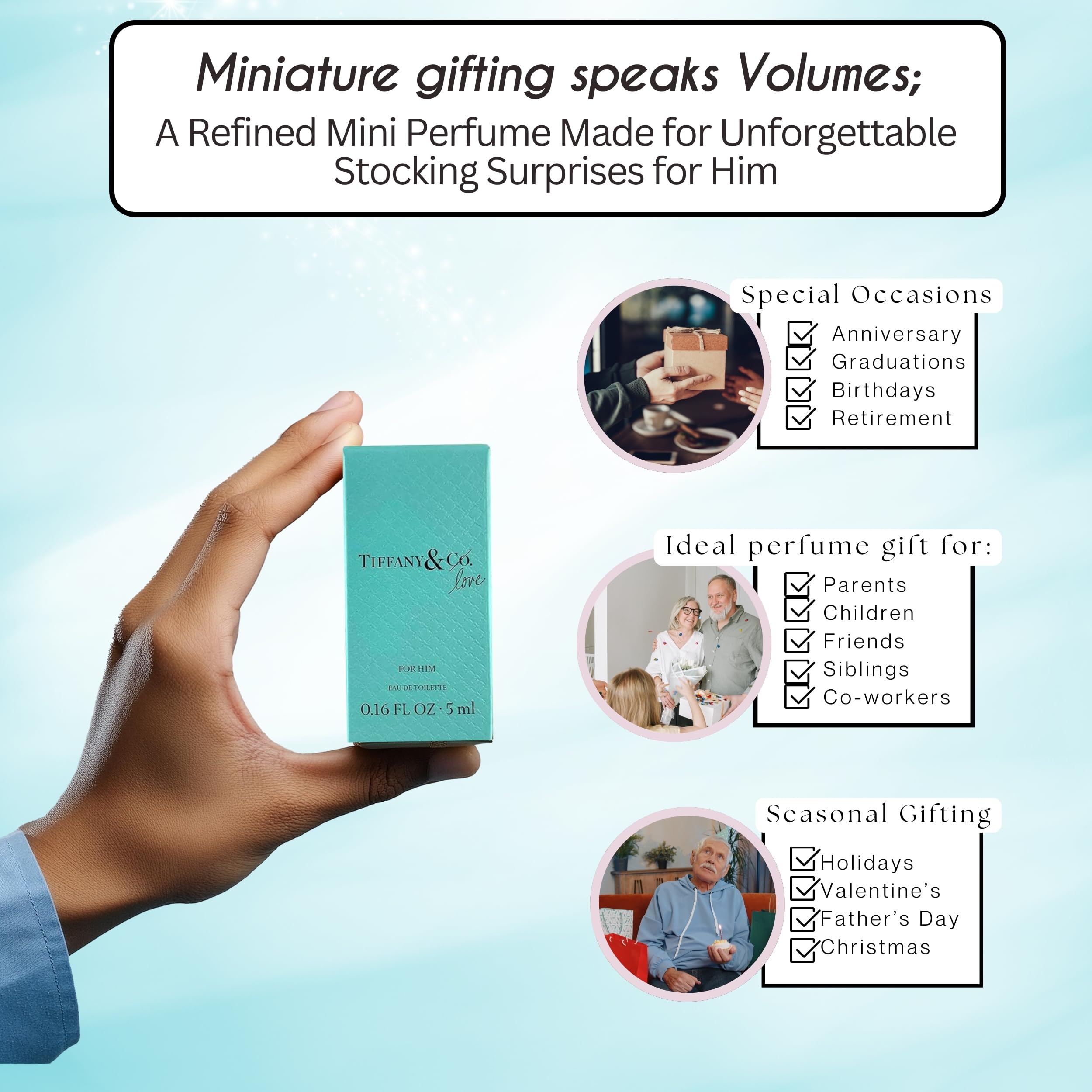Amazon.com : Tiffany & Co. Love for Him Eau De Toilette Mini