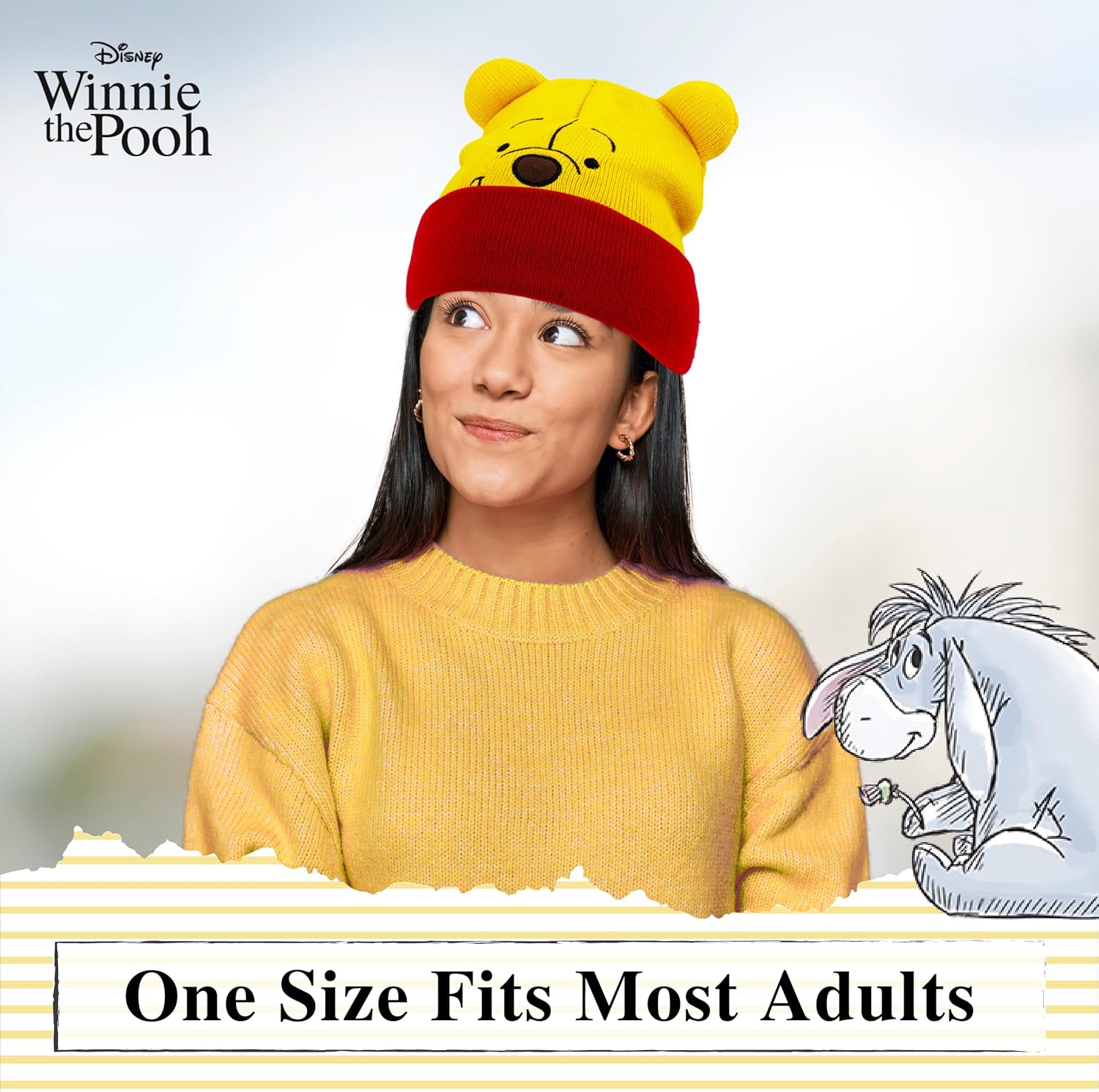 Disney Winnie The Pooh Beanie Hat, Winter Knit Cap Barbados Ubuy