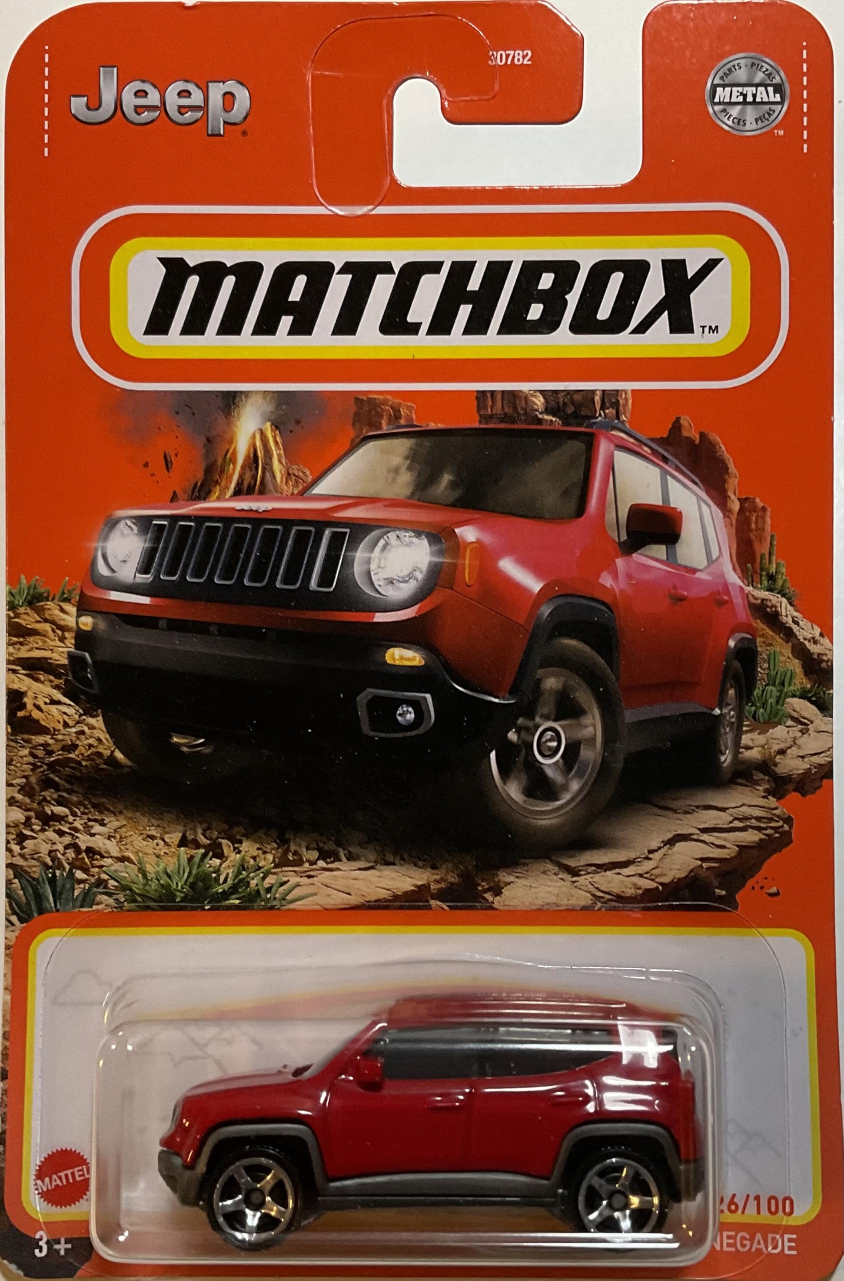 Amazon.com: Red Jeep Renegade #26 - Matchbox 1/64 Scale : Toys & Games