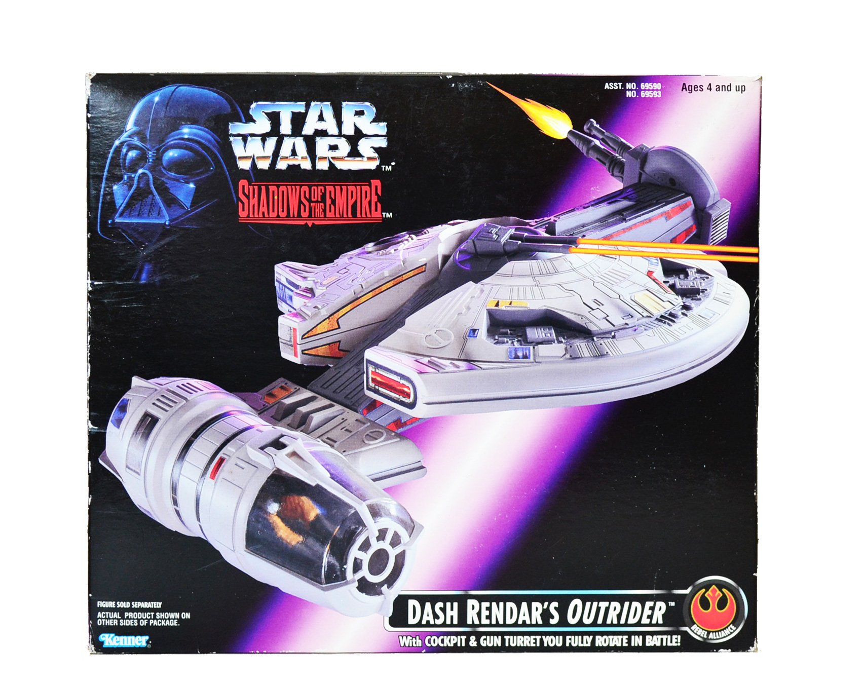 Star Wars Shadows of the Empire Dash Rendar's Outrider