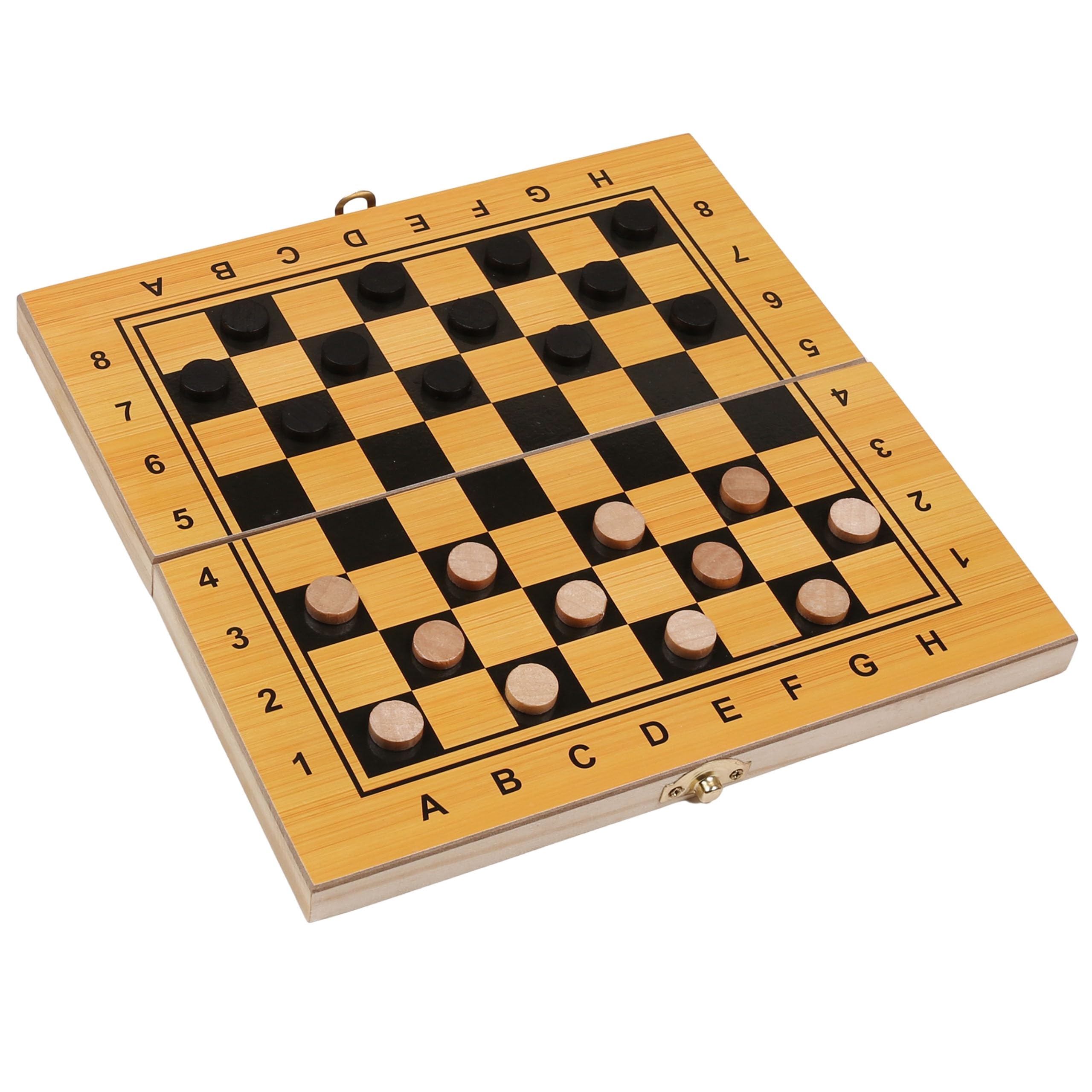 Chess WOODEN 3in1, checkers, triktrak board game CHESSBOARD 24x24 (Wooden Chess) - Image 3