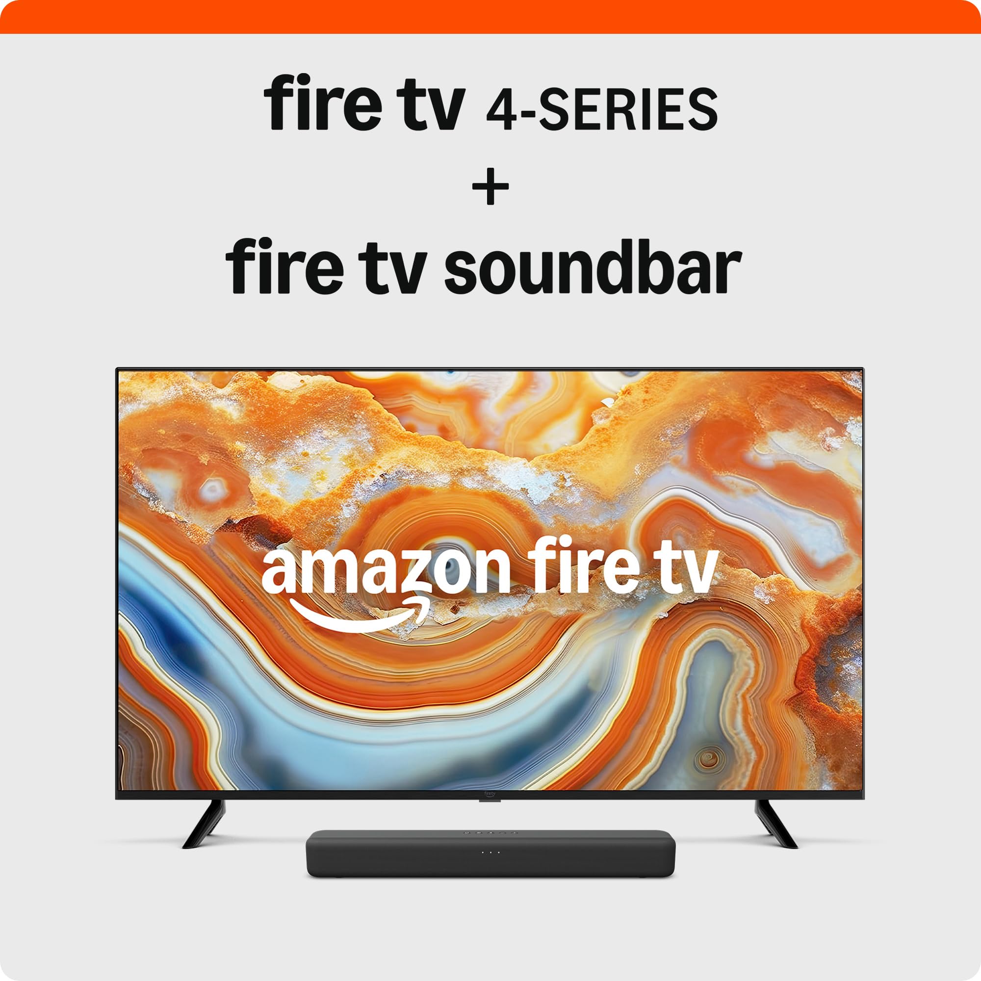 Amazon Fire TV 55 4-Series 2024 release with Fire TV Soundbar
