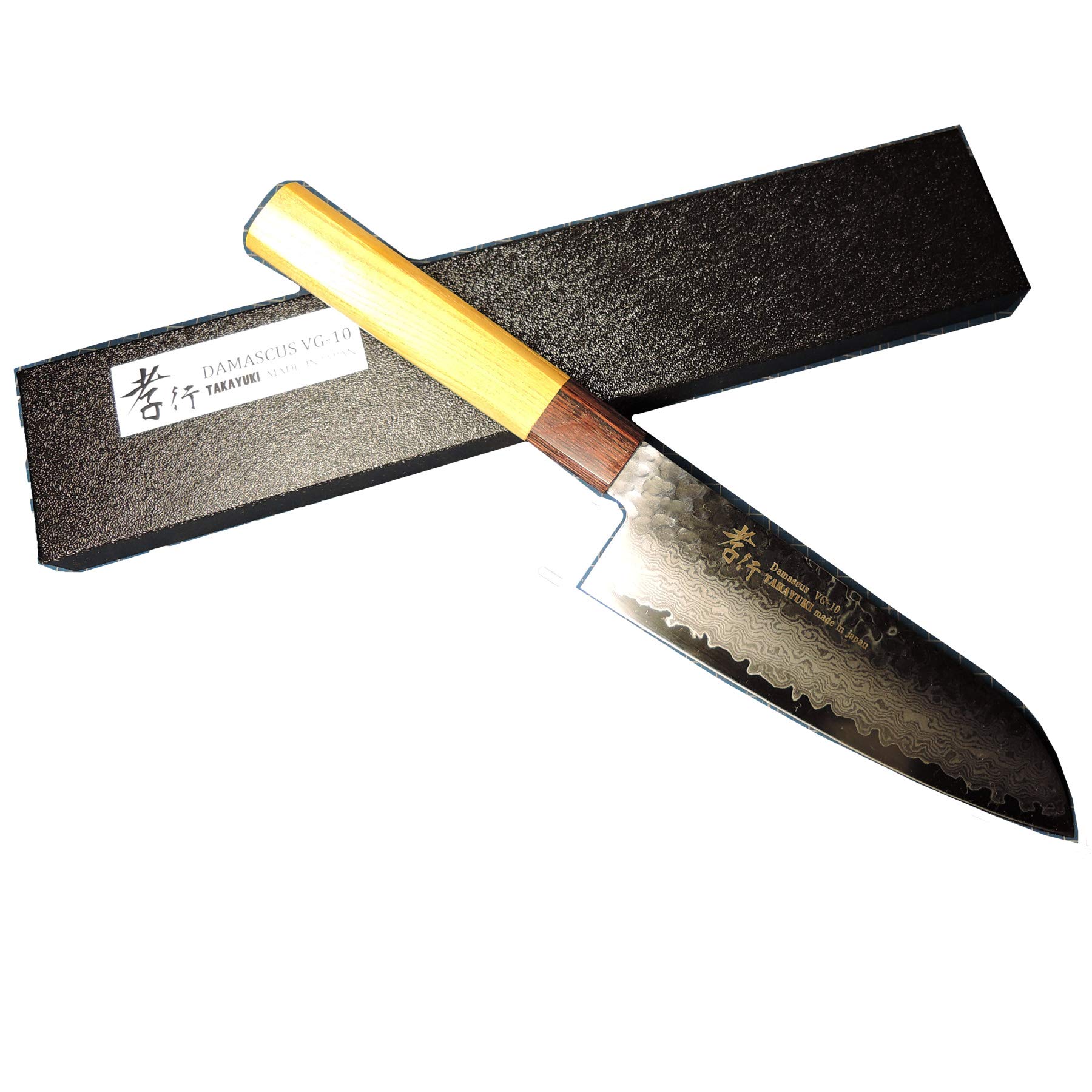 Amazon | 堺孝行 33層ダマスカス VG10 和ハンドル (和三徳170mm 07472 