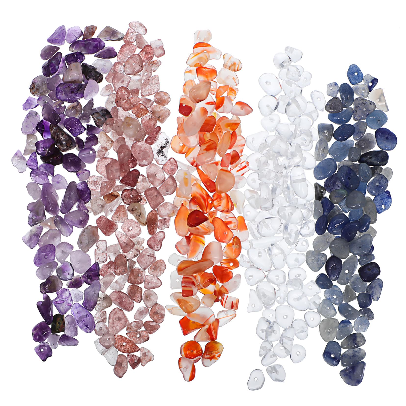 Cristal percés pour artisanat pour concevoir facilement des colliers et bracelets uniques