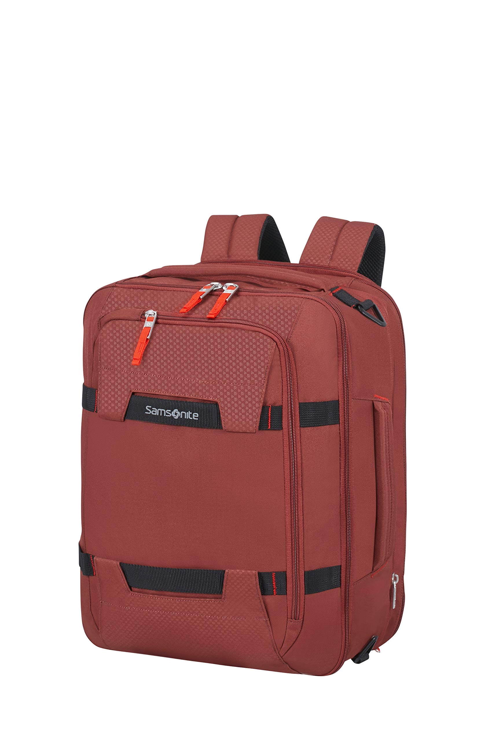 Samsonite Unisex_Adult Laptop Backpacks, Barn Red, 15.6 Zoll erweiterbar (45 cm - 34 L)